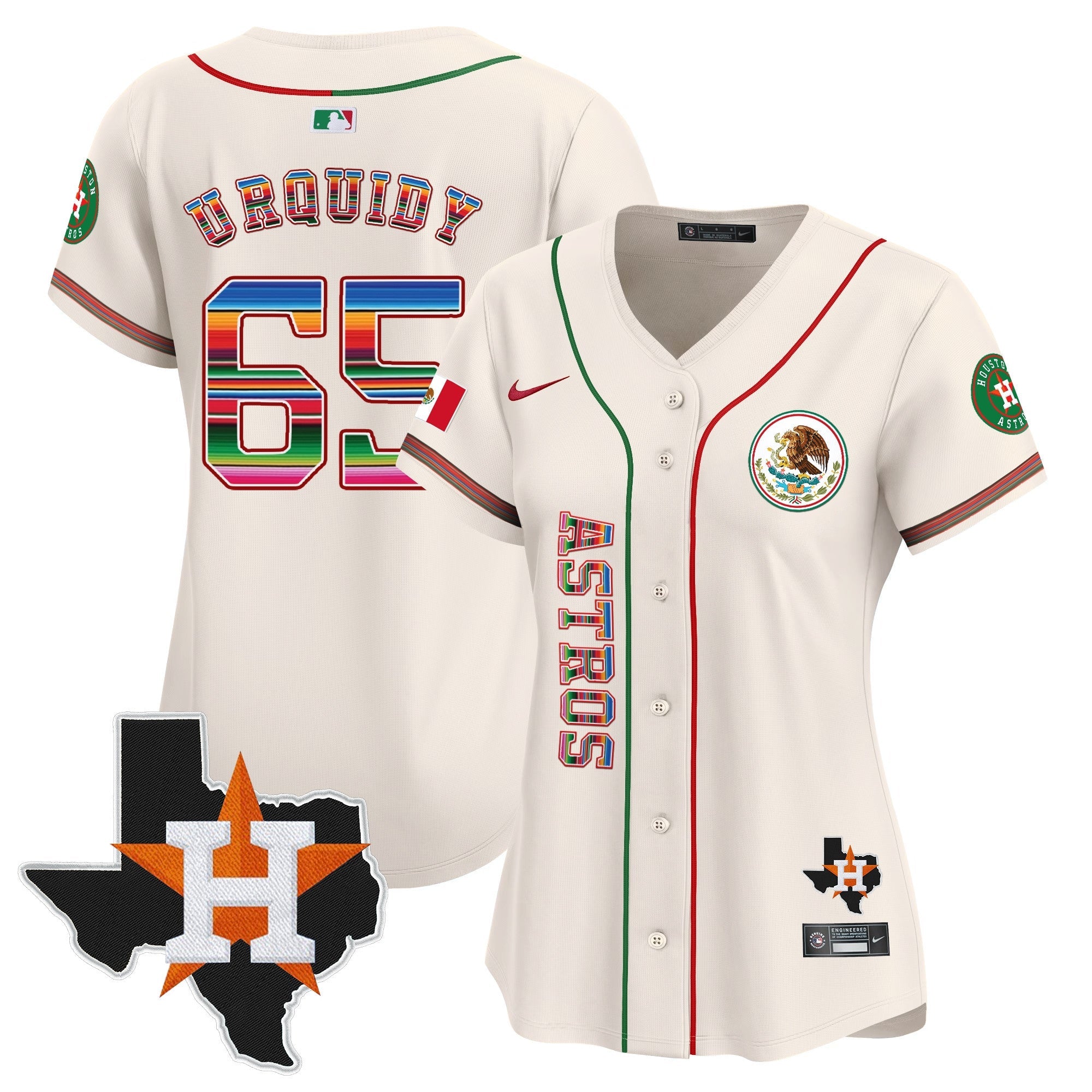 Women’s Houston Mexico Vapor Premier Limited Jersey V4