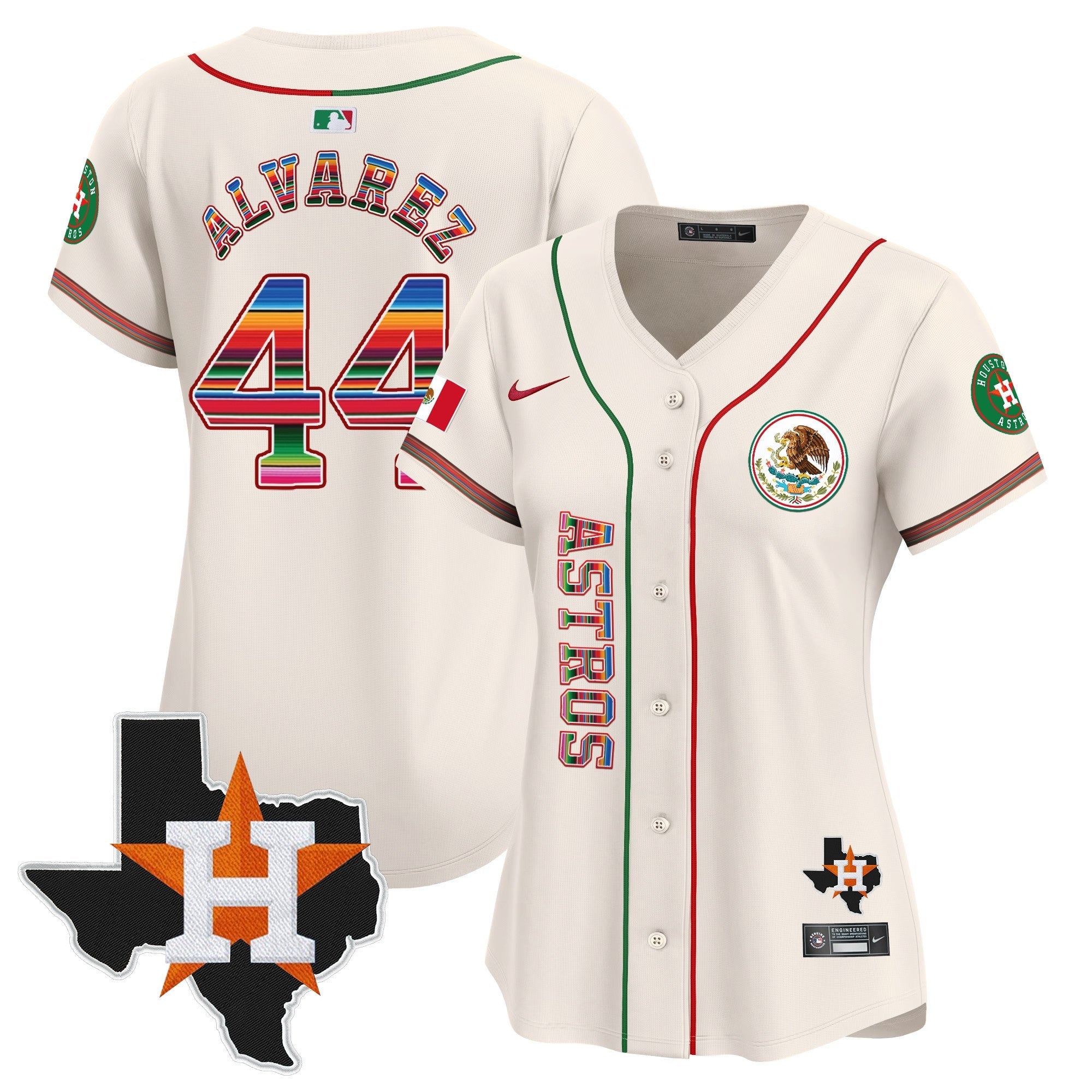 Women’s Houston Mexico Vapor Premier Limited Jersey V4