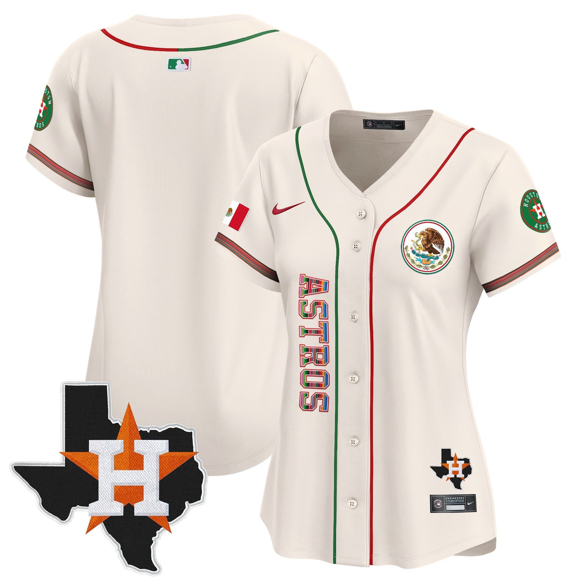 Women’s Houston Mexico Vapor Premier Limited Jersey V4