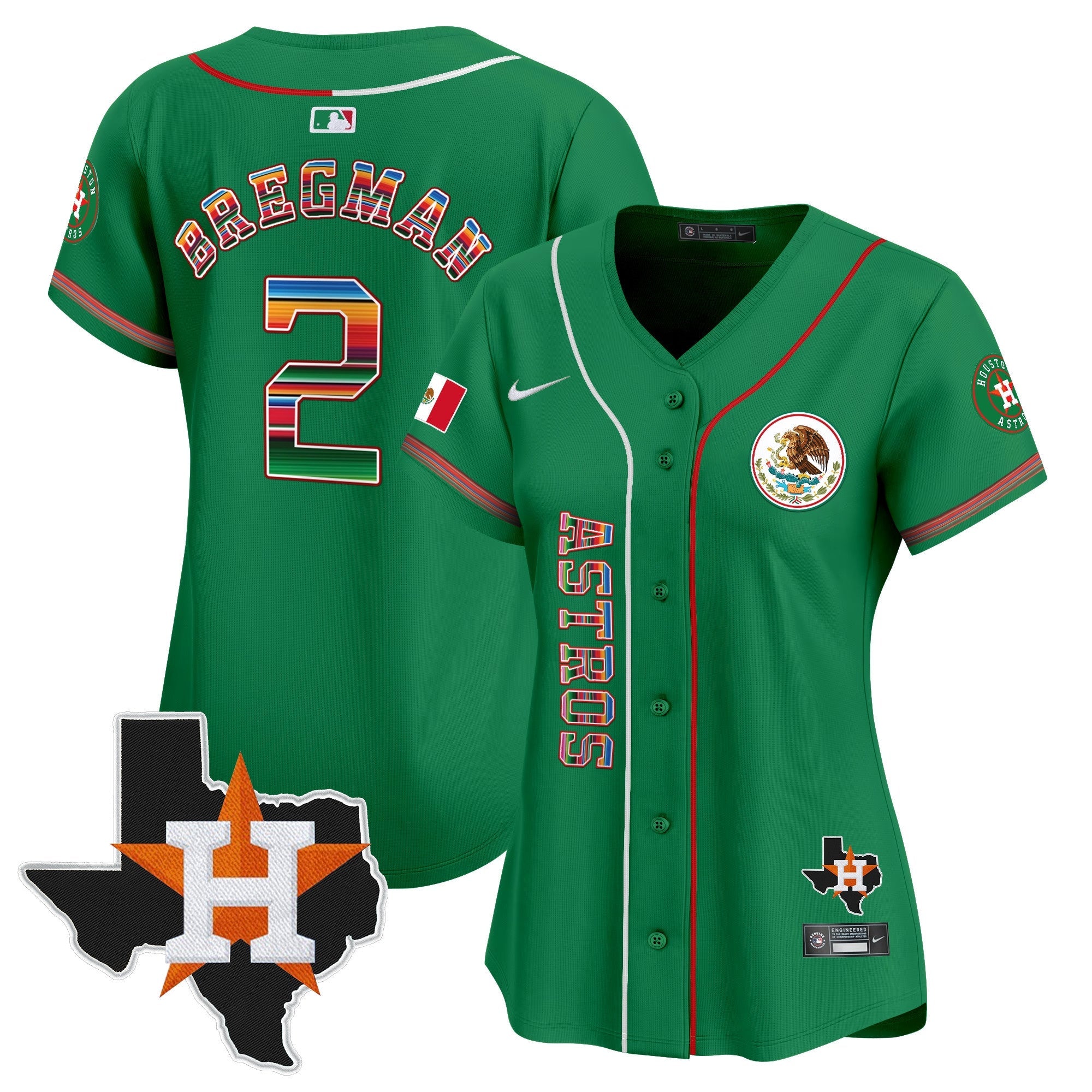 Women’s Houston Mexico Vapor Premier Limited Jersey V4