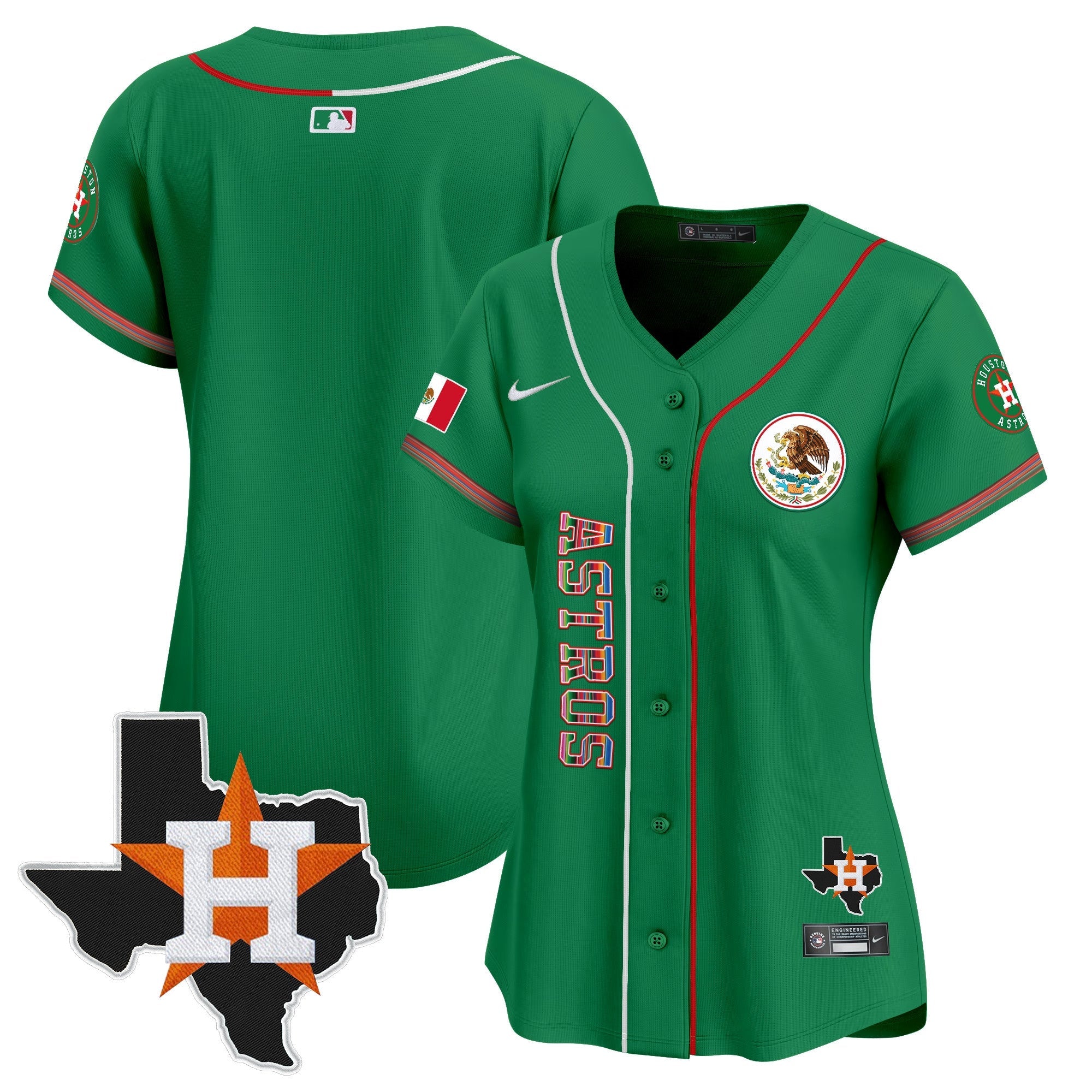 Women’s Houston Mexico Vapor Premier Limited Jersey V4
