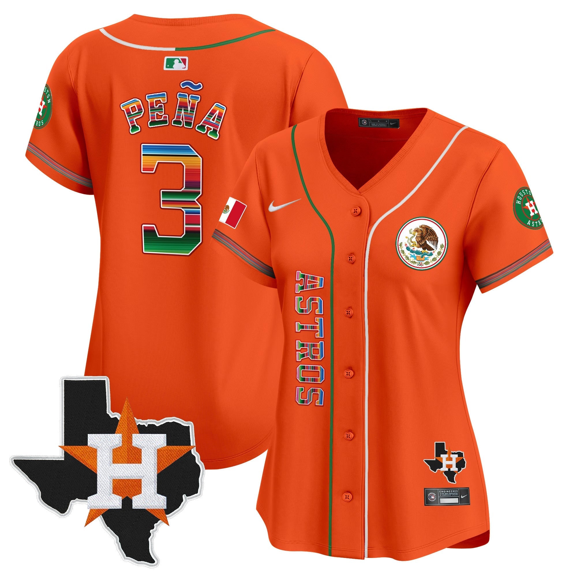 Women’s Houston Mexico Vapor Premier Limited Jersey V4