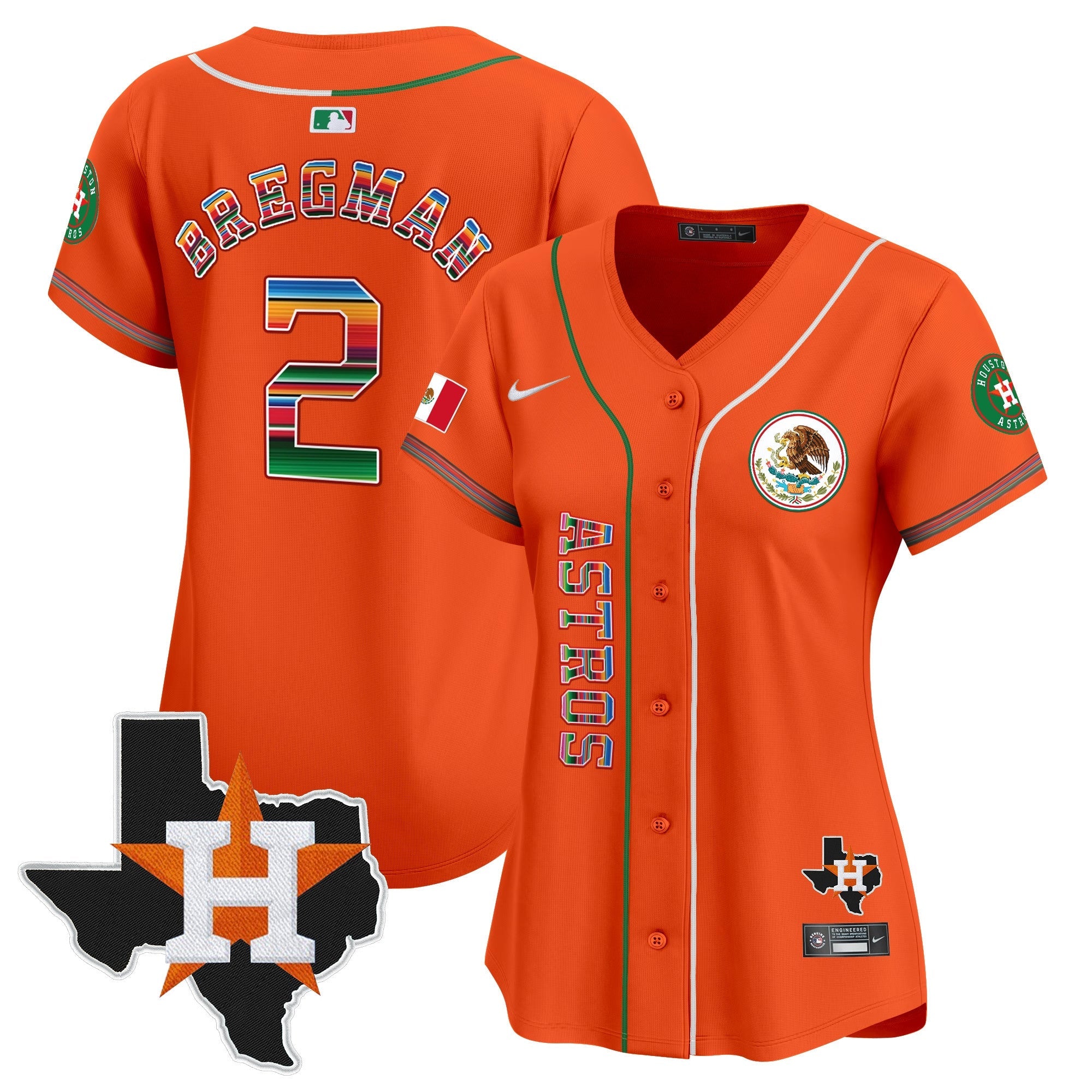 Women’s Houston Mexico Vapor Premier Limited Jersey V4