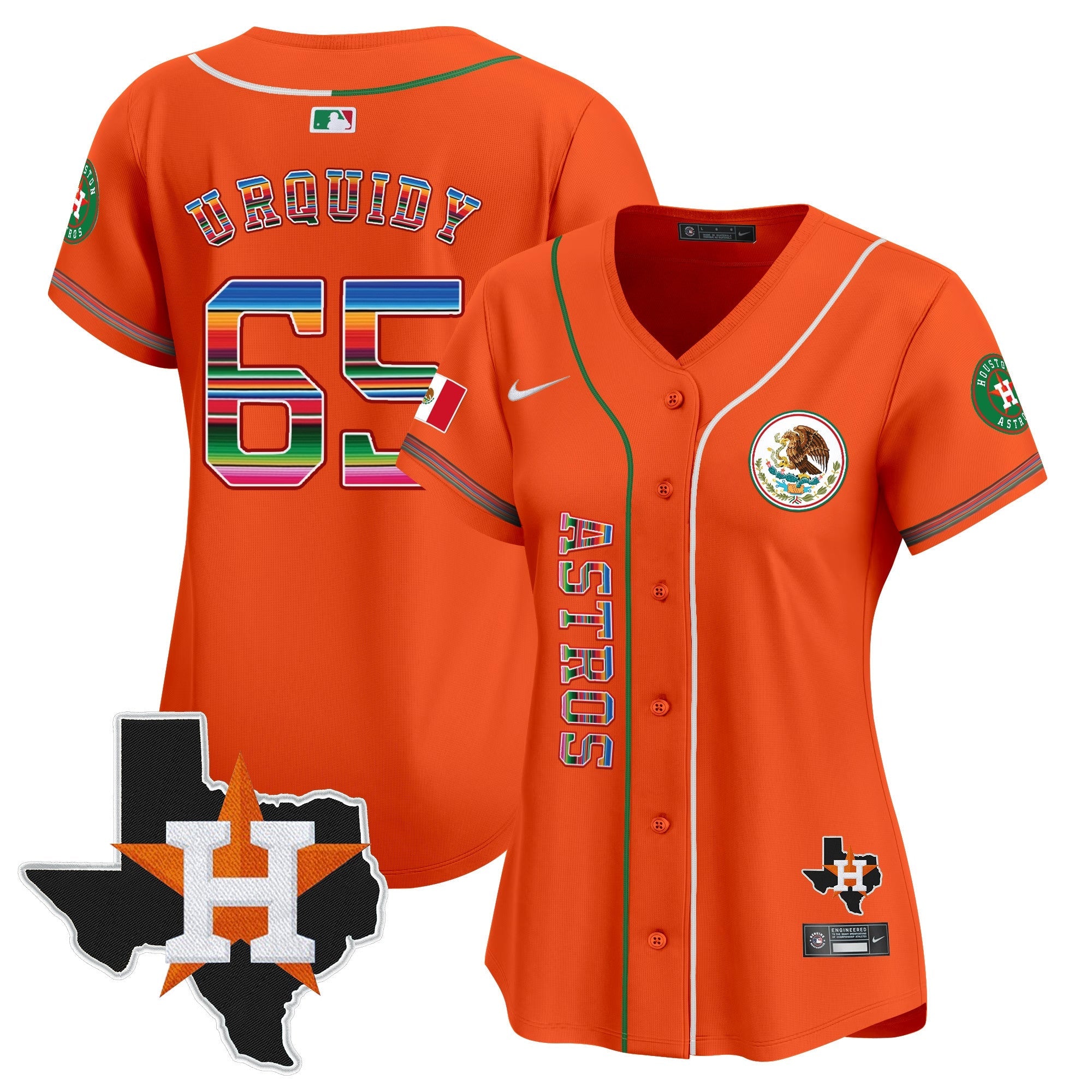 Women’s Houston Mexico Vapor Premier Limited Jersey V4