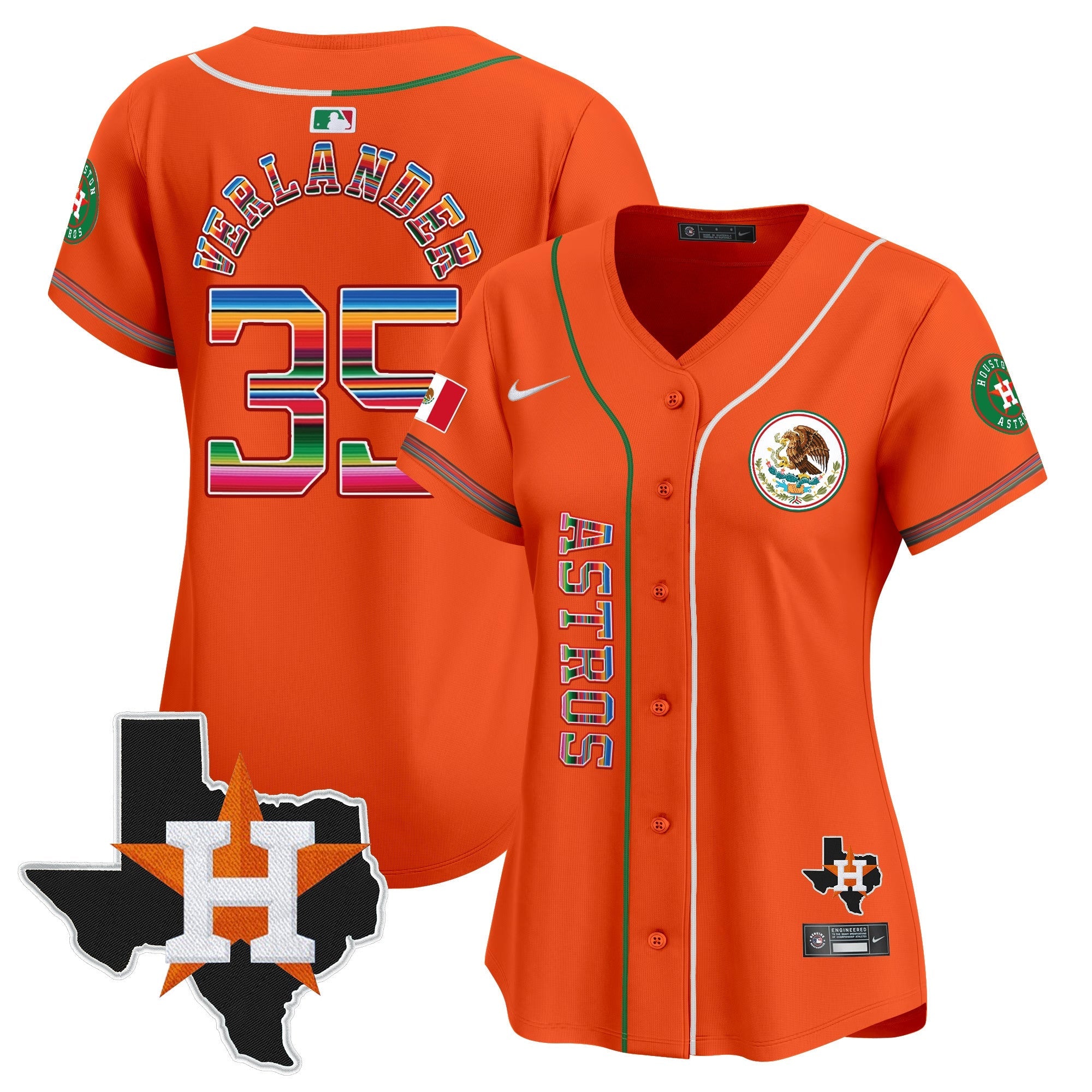 Women’s Houston Mexico Vapor Premier Limited Jersey V4