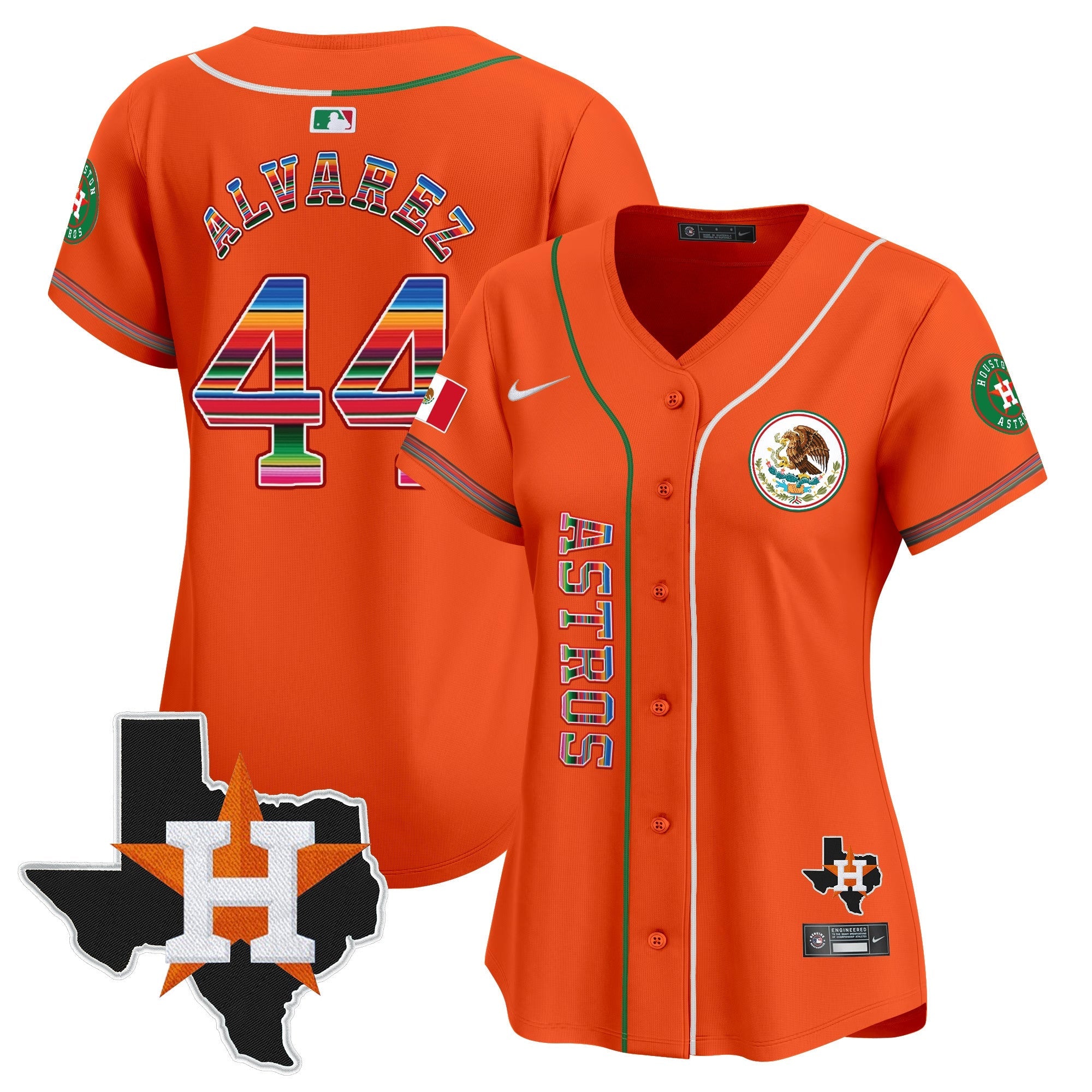 Women’s Houston Mexico Vapor Premier Limited Jersey V4