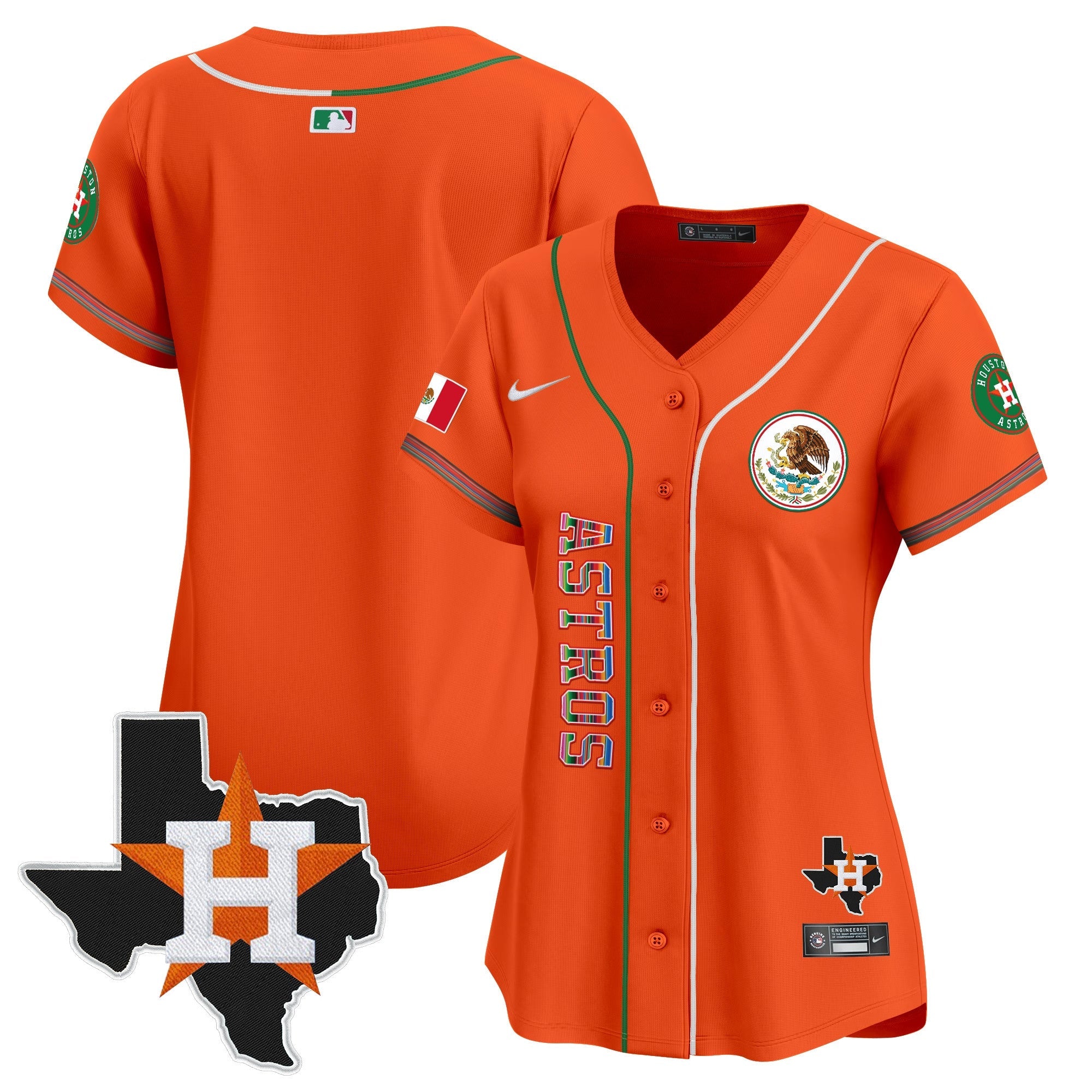 Women’s Houston Mexico Vapor Premier Limited Jersey V4