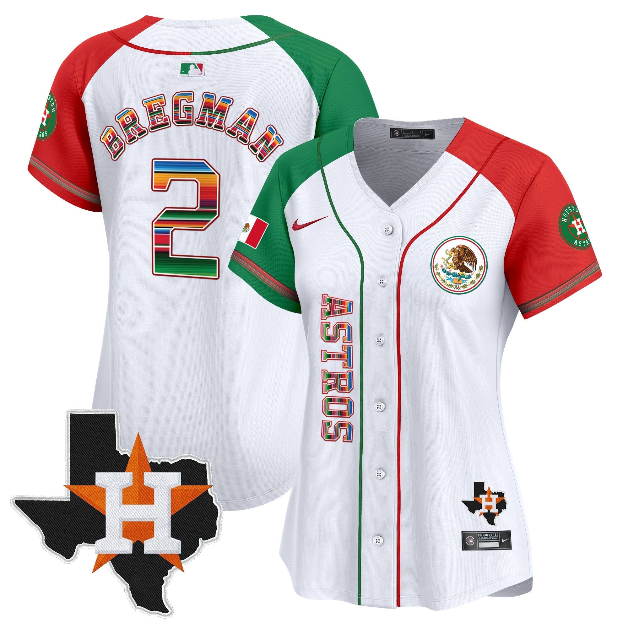 Women’s Houston Mexico Vapor Premier Limited Jersey V4