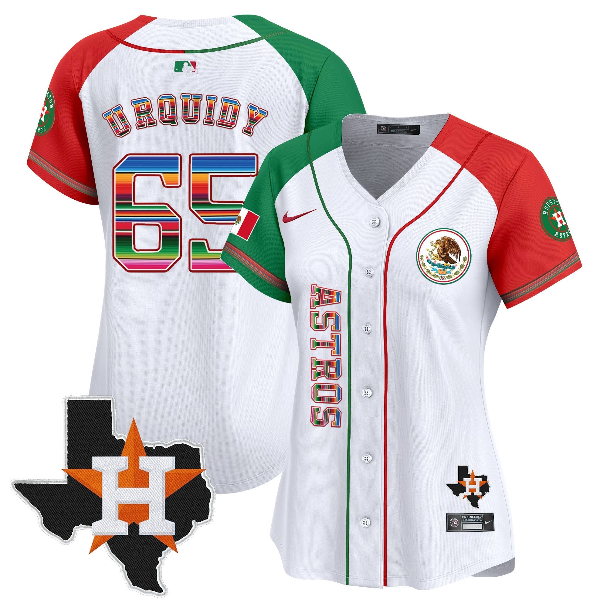 Women’s Houston Mexico Vapor Premier Limited Jersey V4