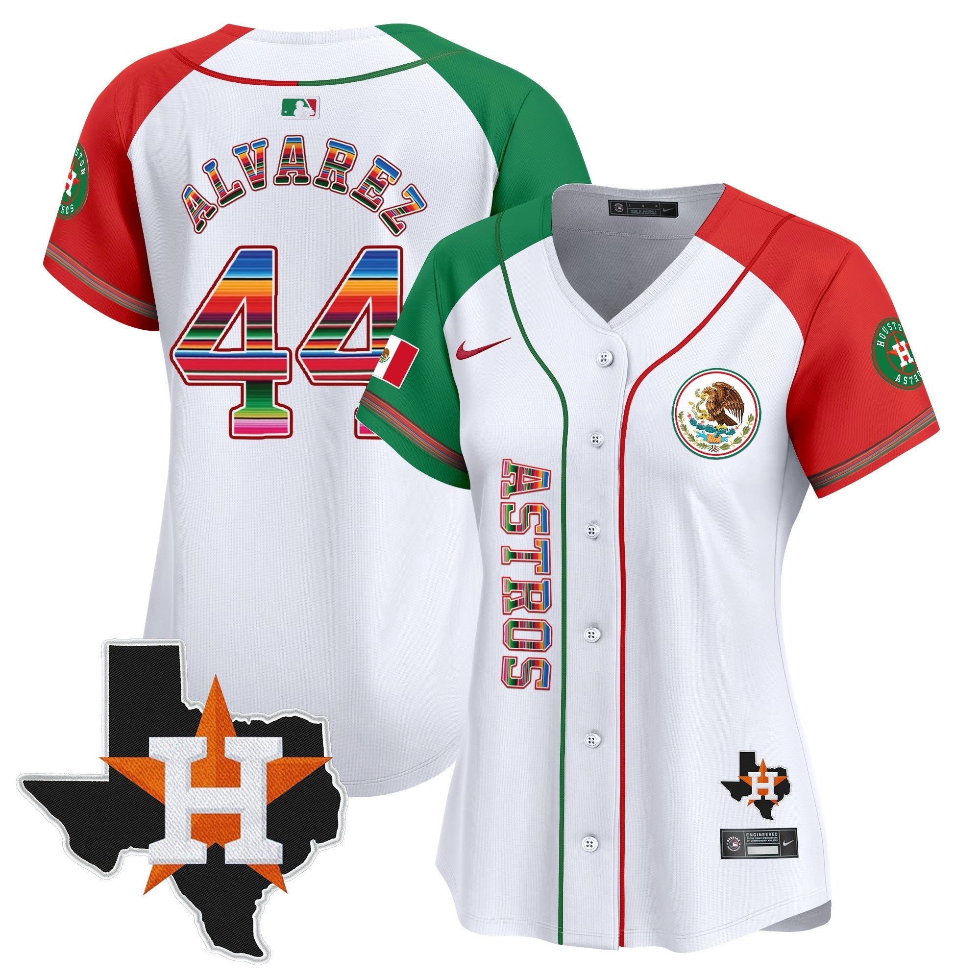 Women’s Houston Mexico Vapor Premier Limited Jersey V4