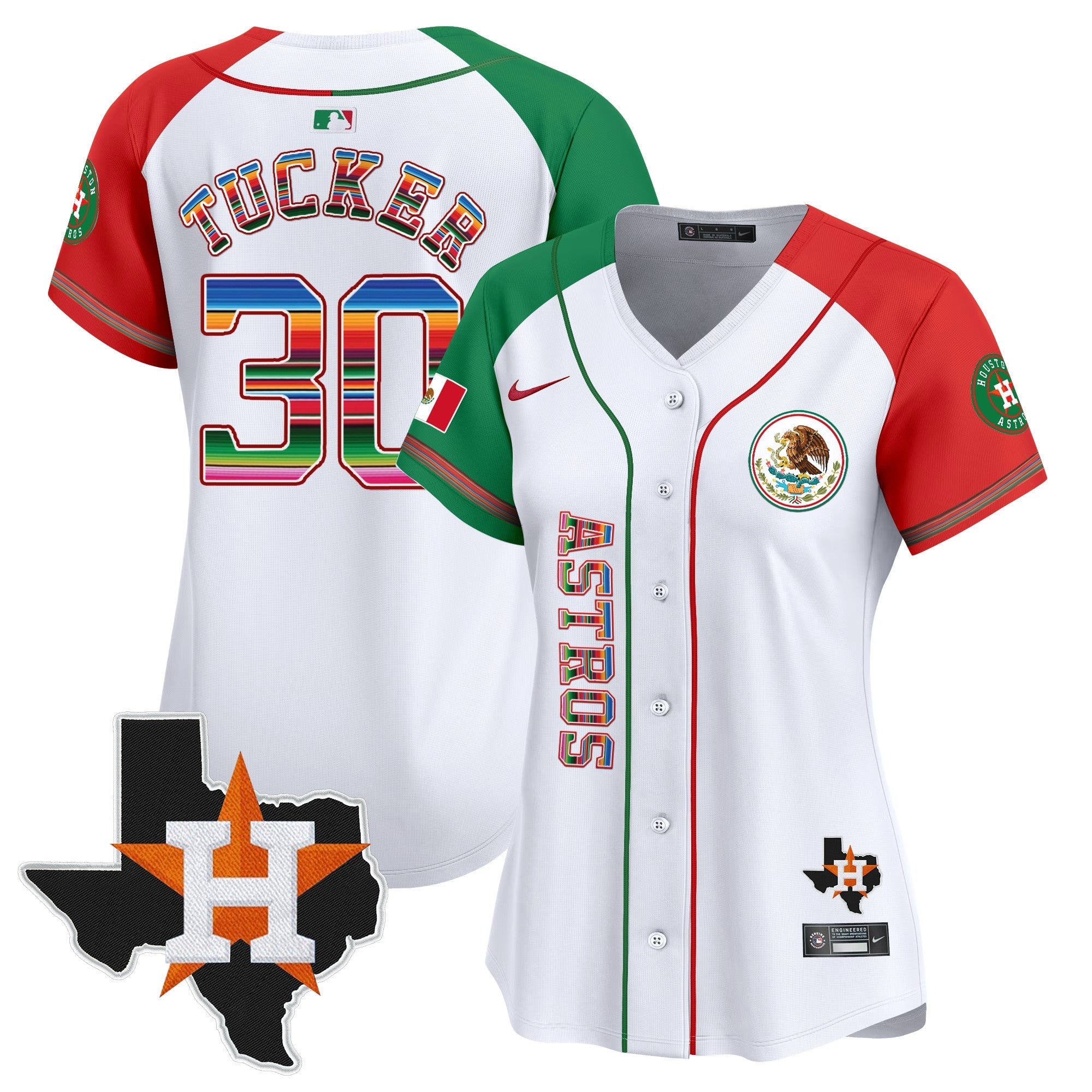 Women’s Houston Mexico Vapor Premier Limited Jersey V4