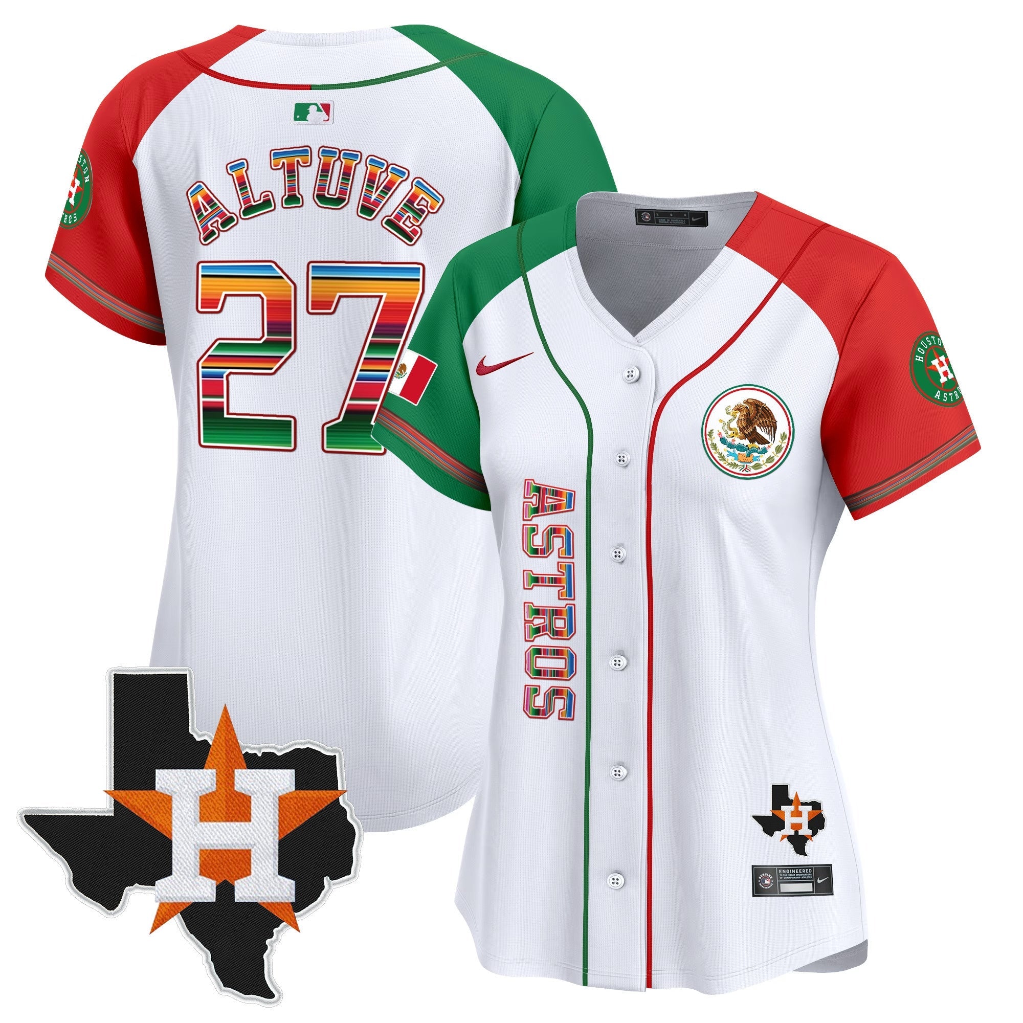 Women’s Houston Mexico Vapor Premier Limited Jersey V4
