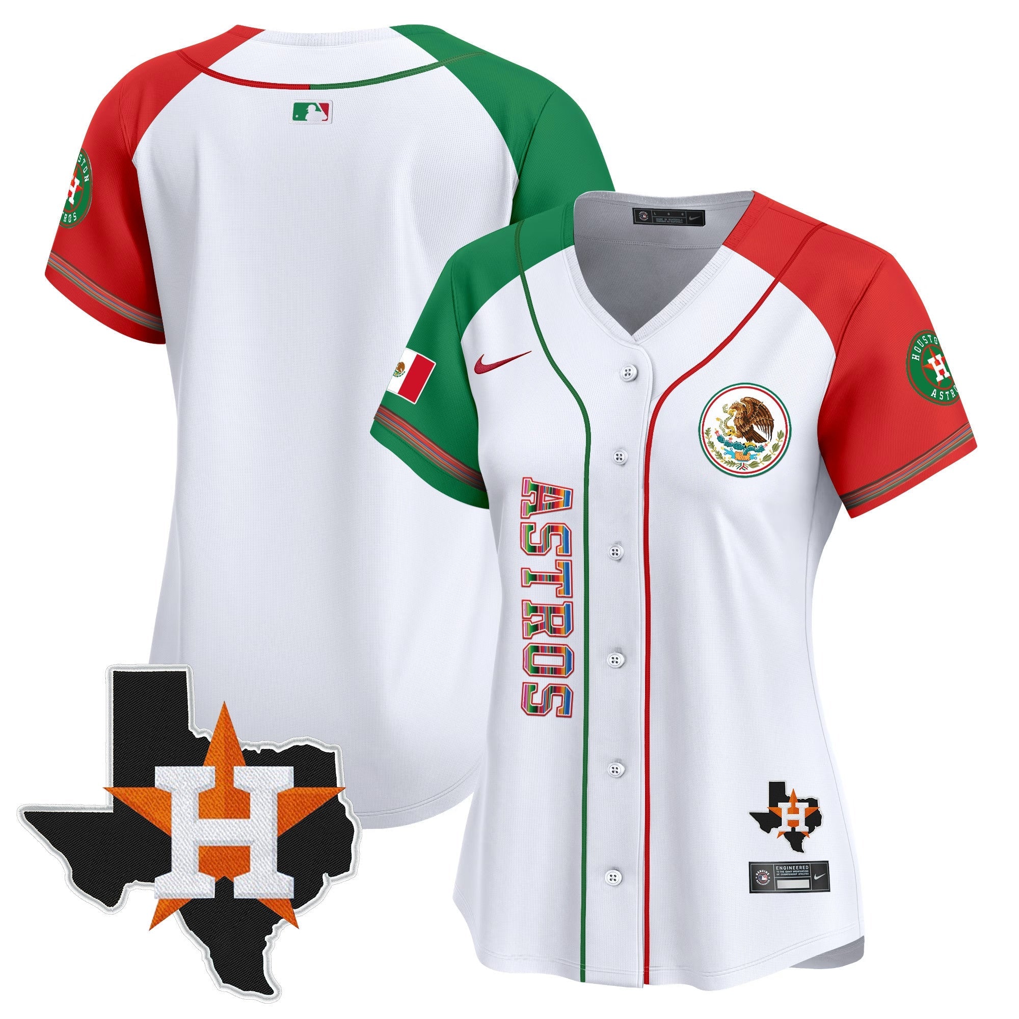 Women’s Houston Mexico Vapor Premier Limited Jersey V4