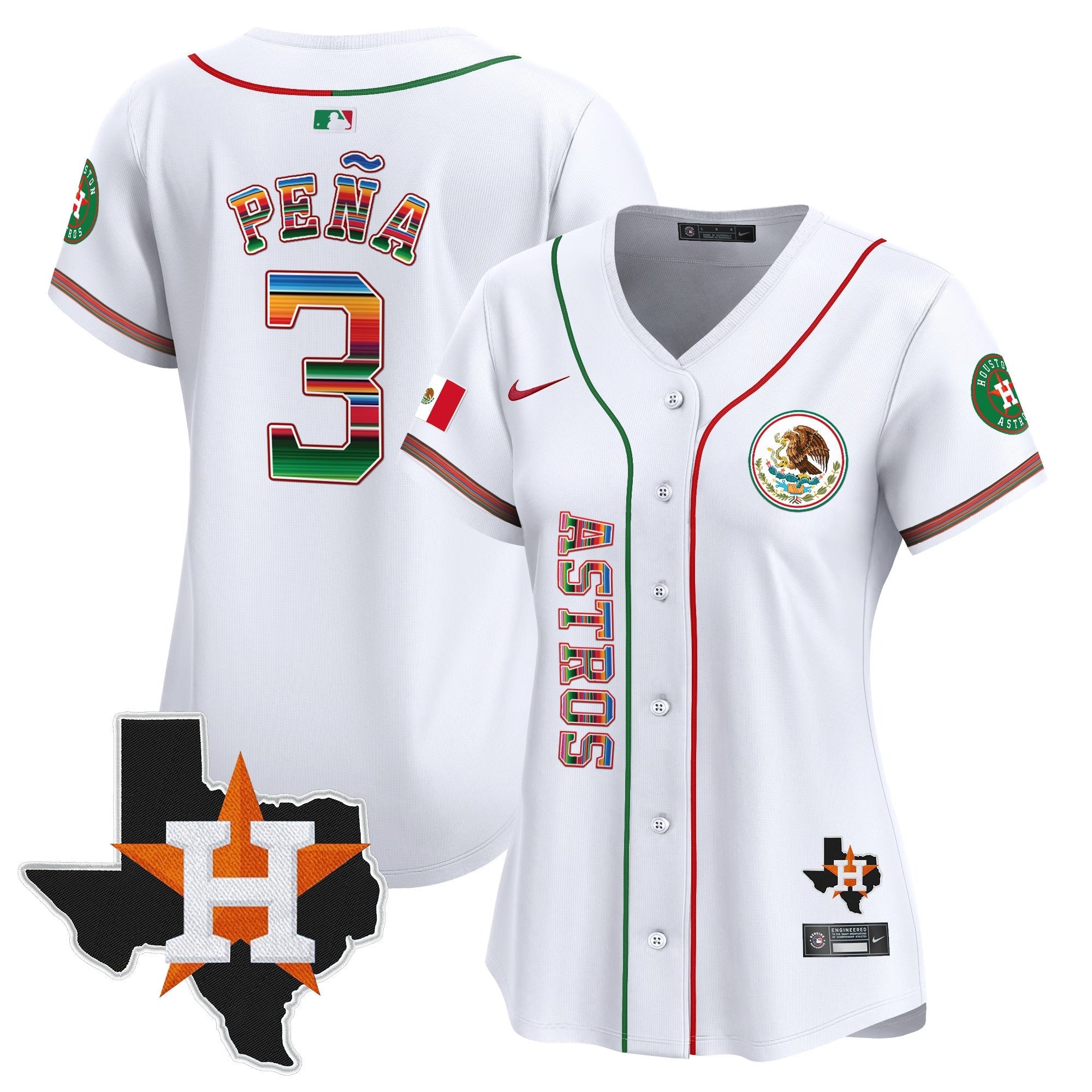 Women’s Houston Mexico Vapor Premier Limited Jersey V4