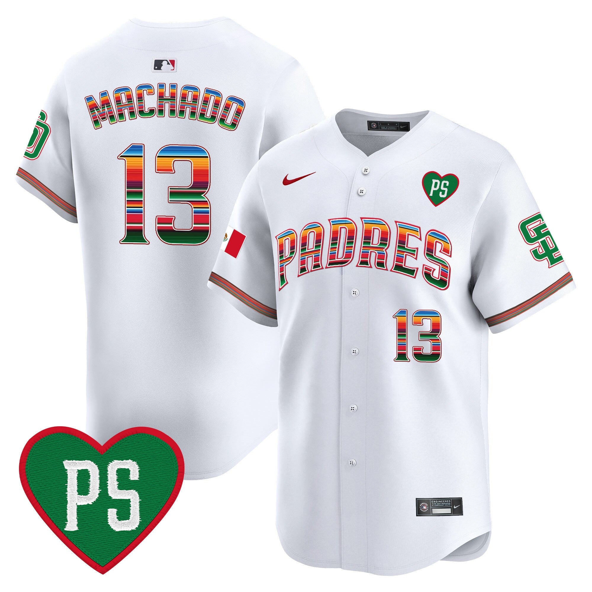 Men’s Mexico “For Peter” Patch Vapor Premier Limited Jersey