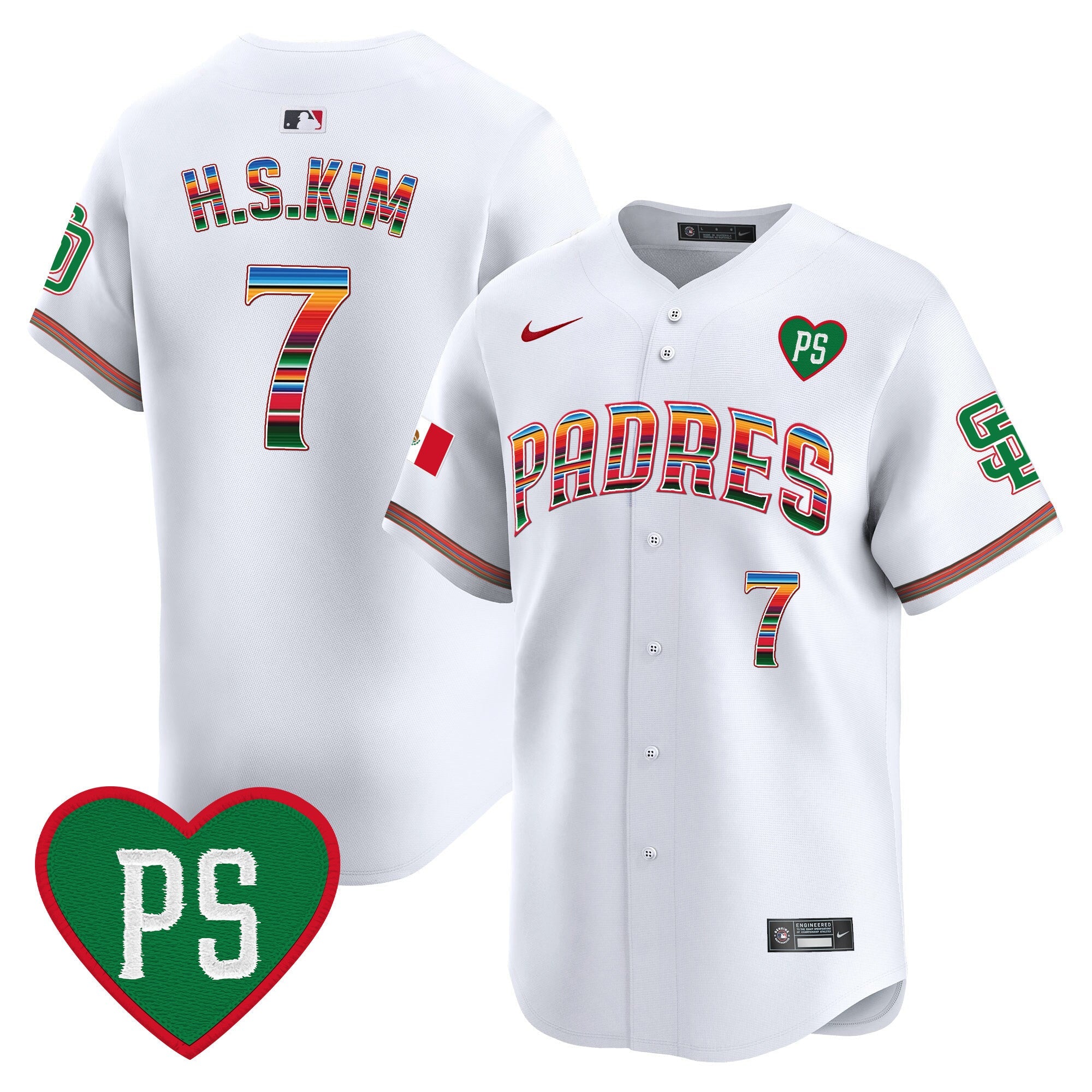 Men’s Mexico “For Peter” Patch Vapor Premier Limited Jersey