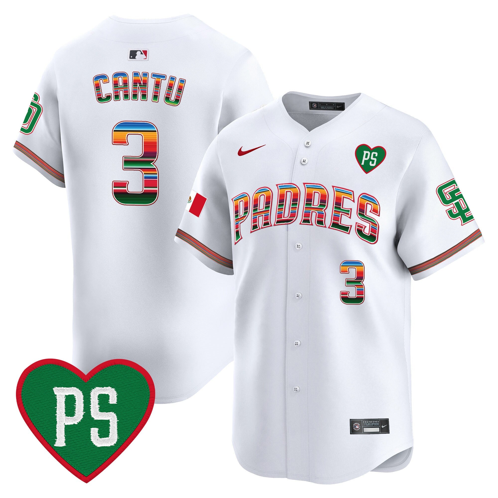 Men’s Mexico “For Peter” Patch Vapor Premier Limited Jersey
