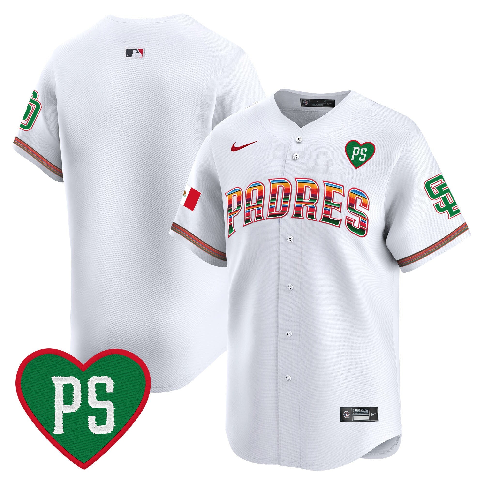 Men’s Mexico “For Peter” Patch Vapor Premier Limited Jersey