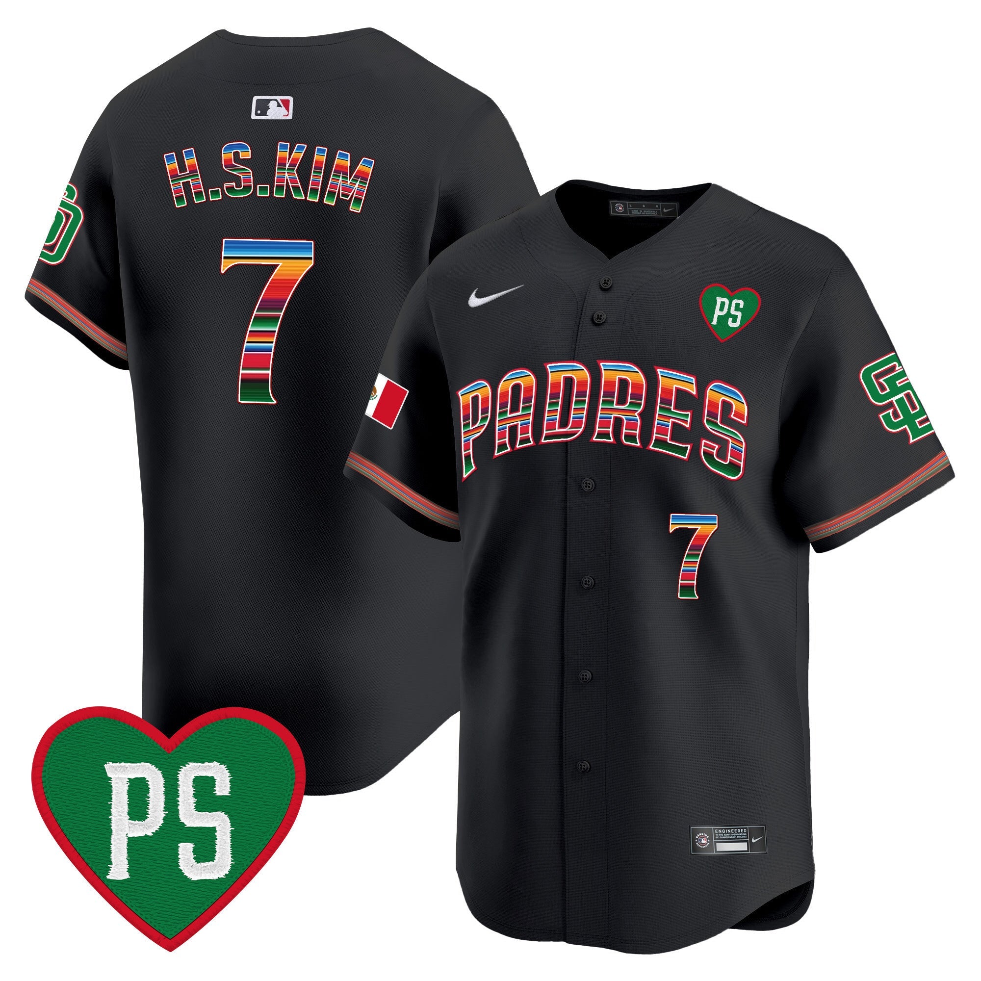 Men’s Mexico “For Peter” Patch Vapor Premier Limited Jersey