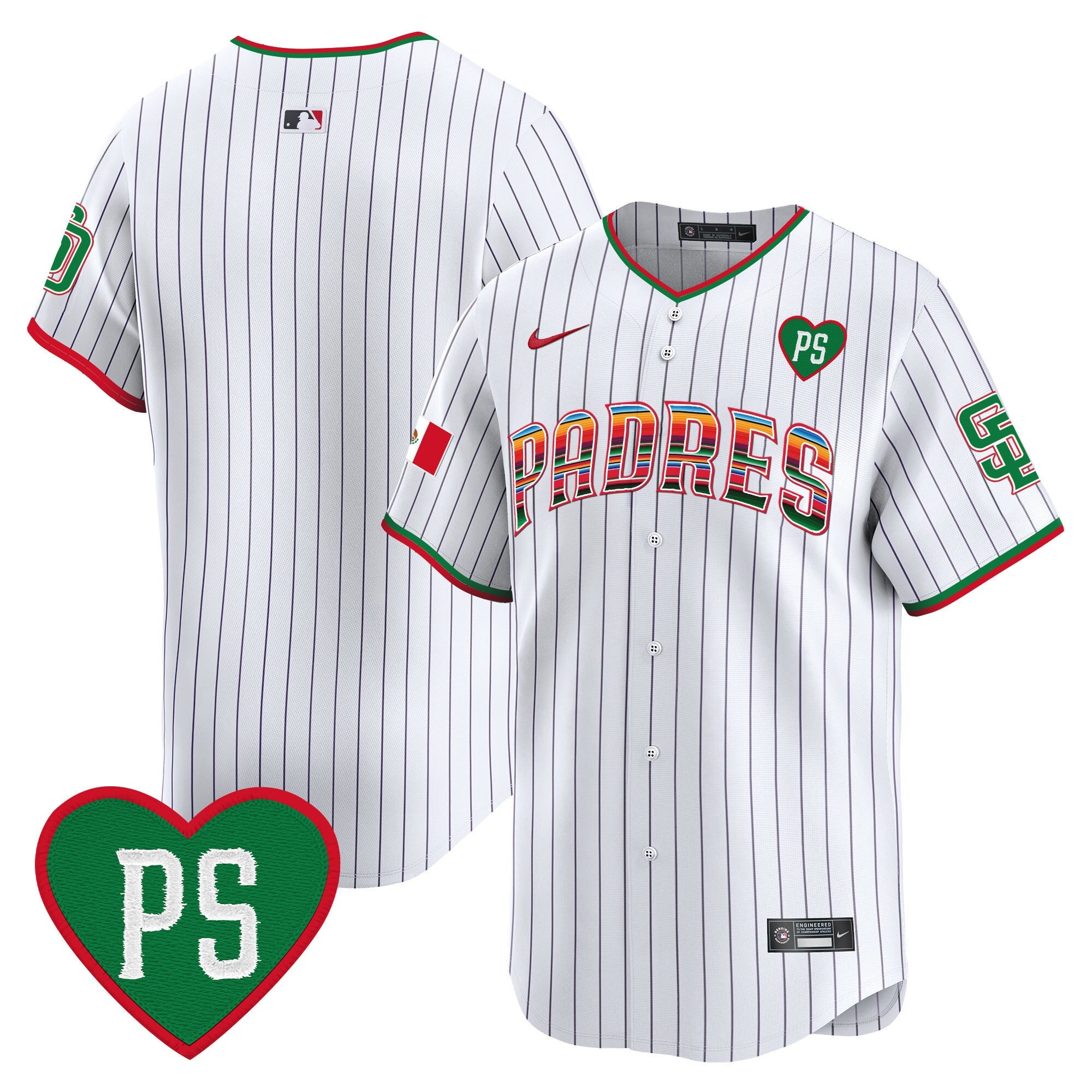 Men’s Mexico “For Peter” Patch Vapor Premier Limited Jersey