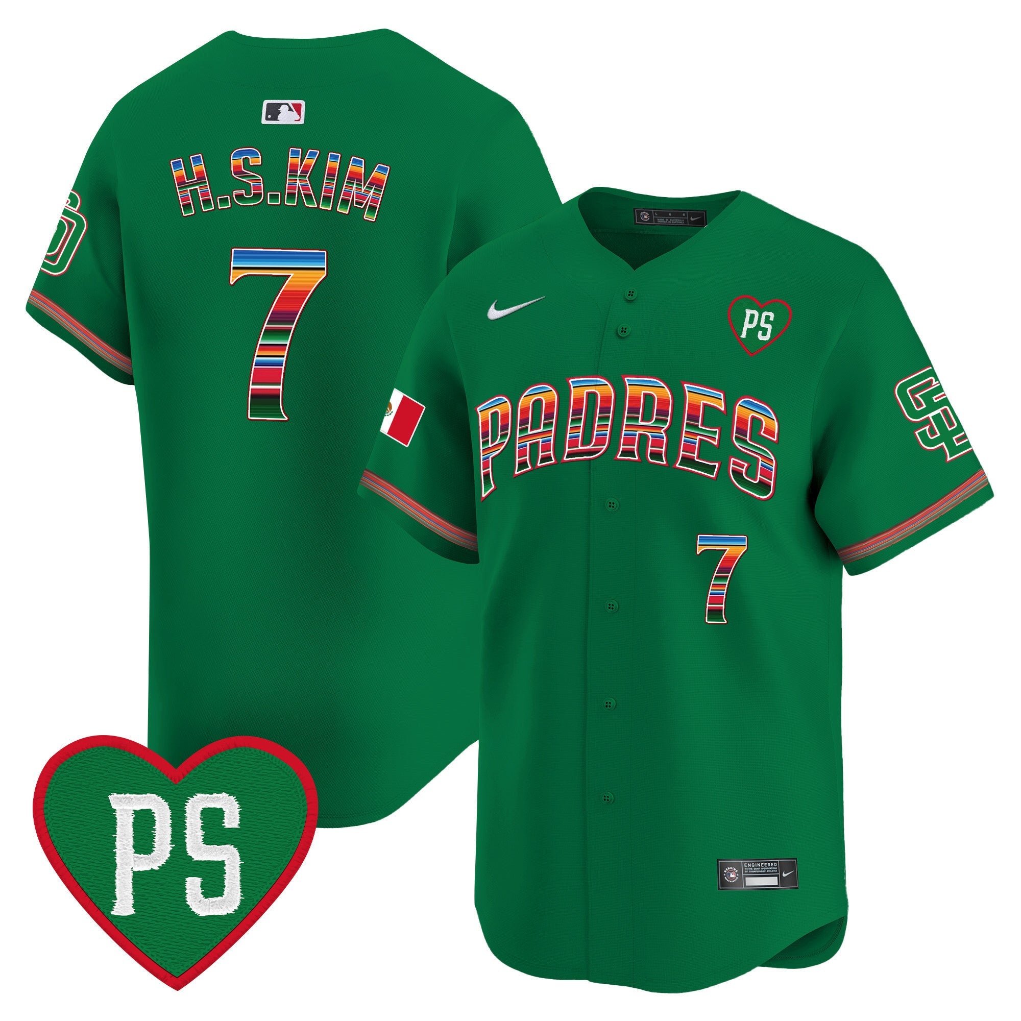 Men’s Mexico “For Peter” Patch Vapor Premier Limited Jersey