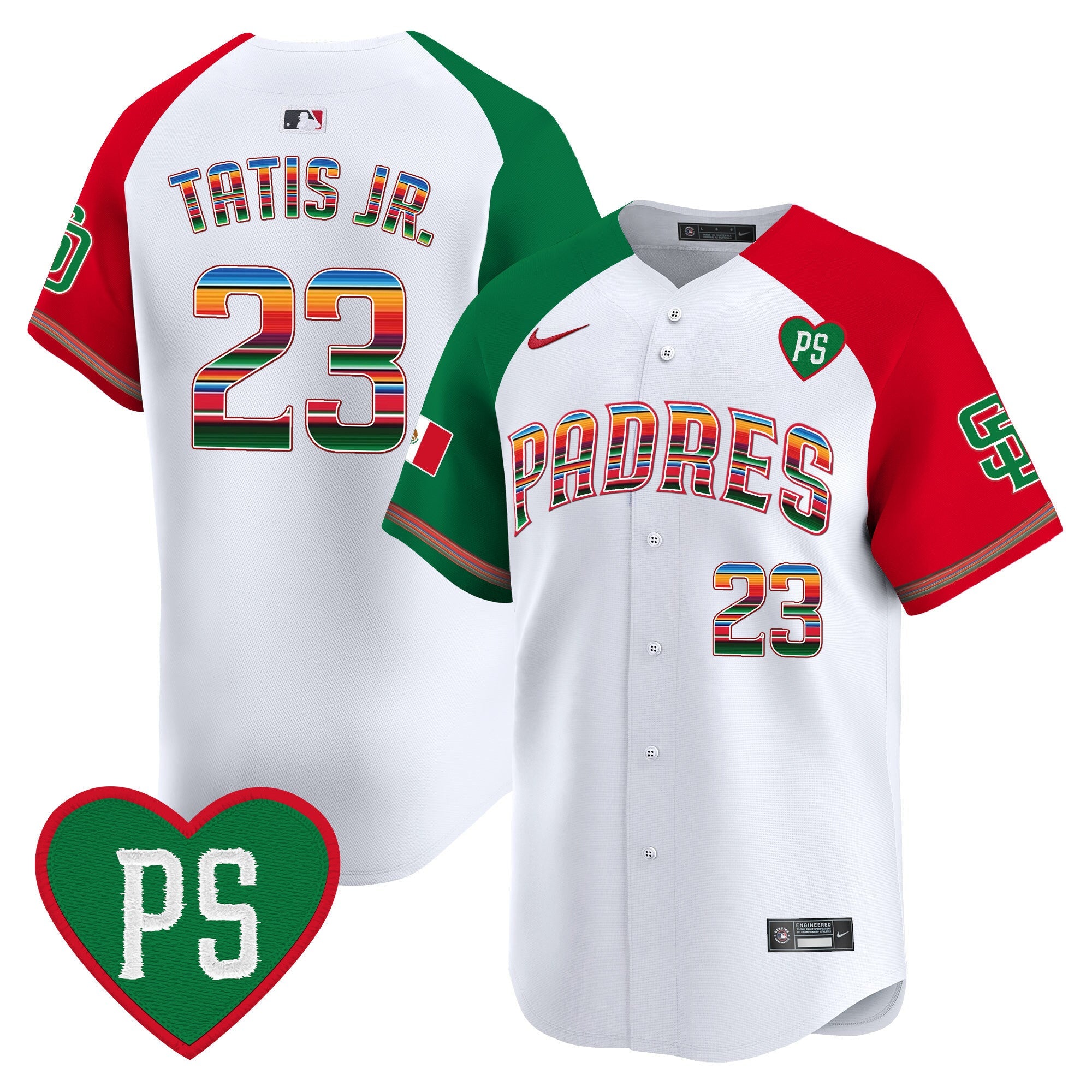 Men’s Mexico “For Peter” Patch Vapor Premier Limited Jersey