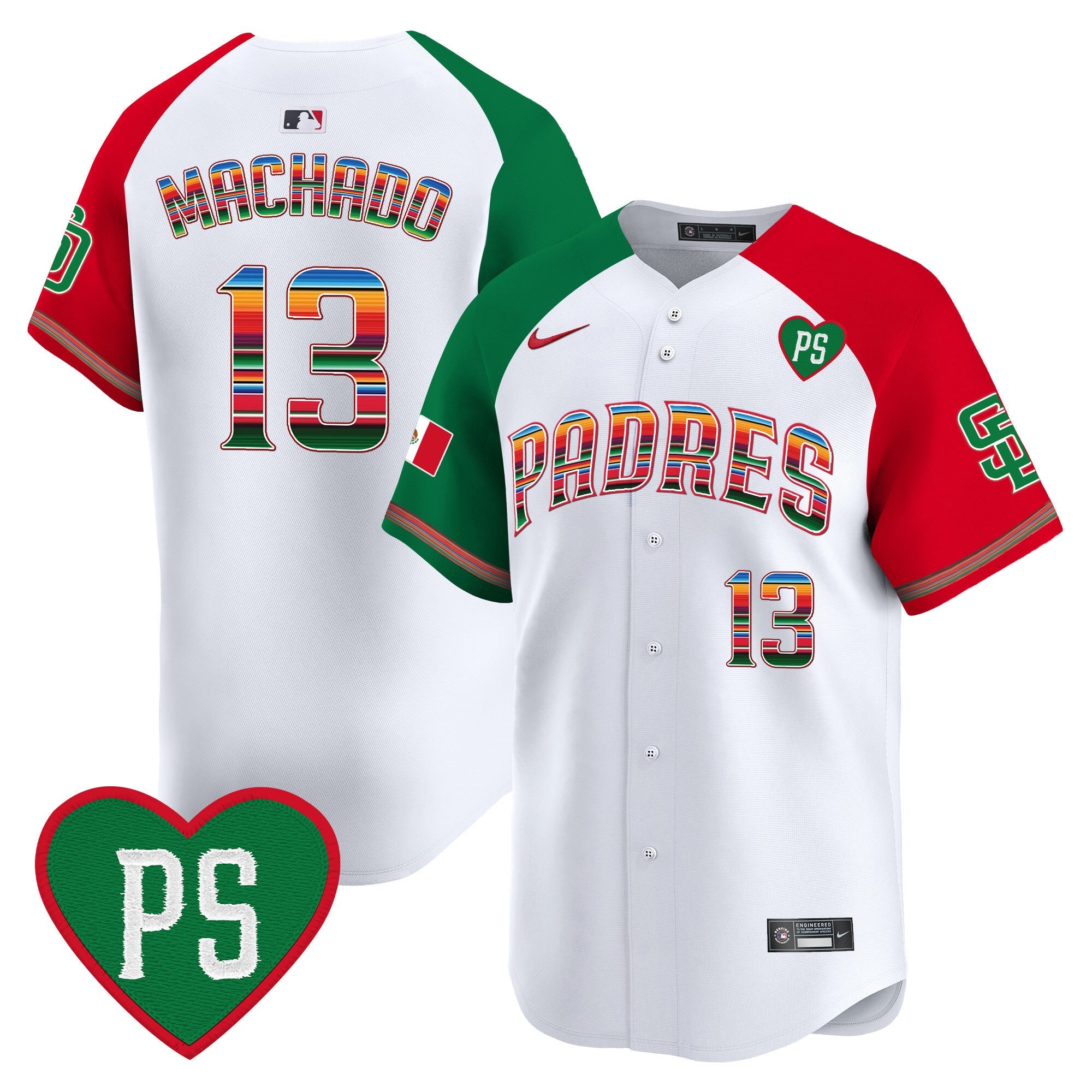 Men’s Mexico “For Peter” Patch Vapor Premier Limited Jersey