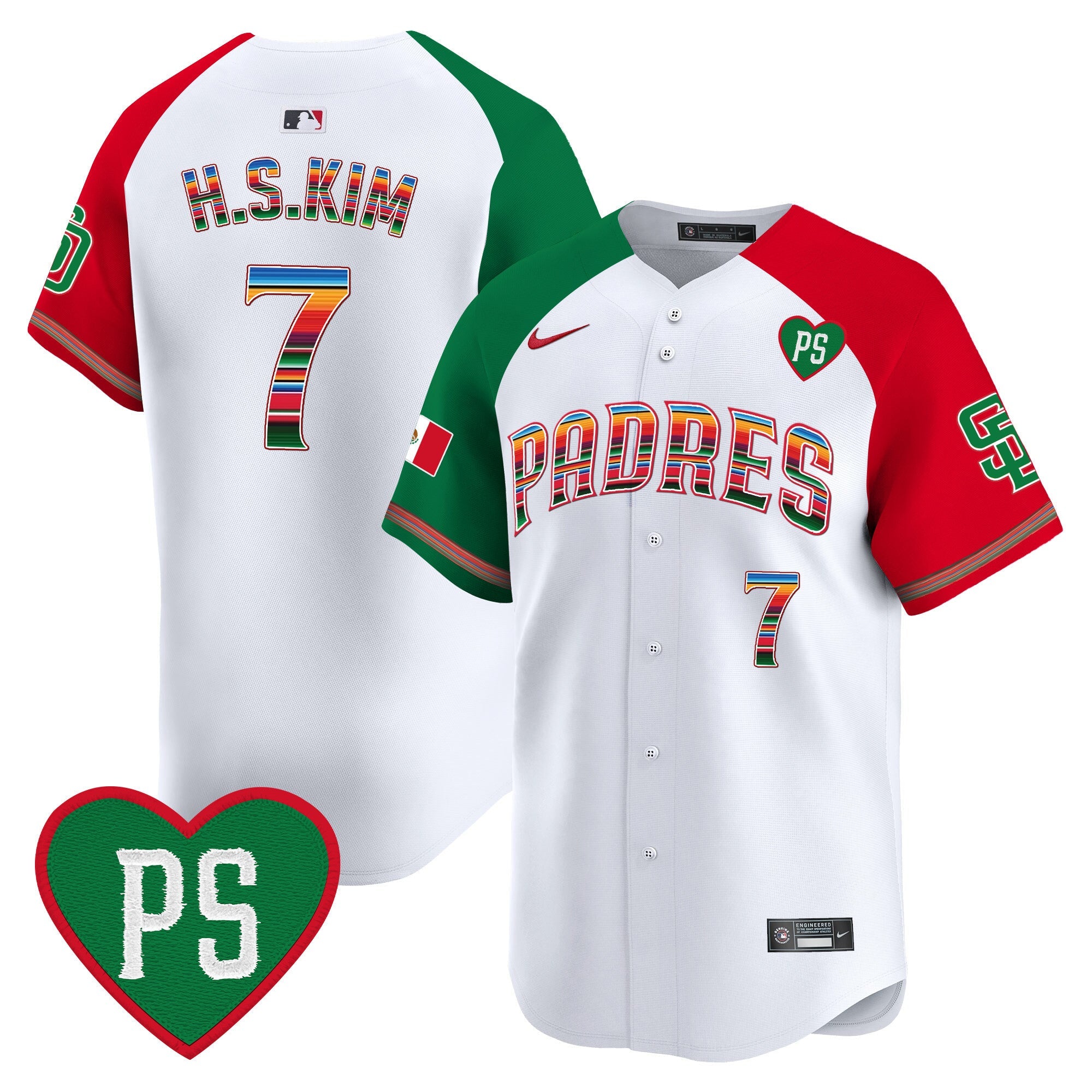 Men’s Mexico “For Peter” Patch Vapor Premier Limited Jersey