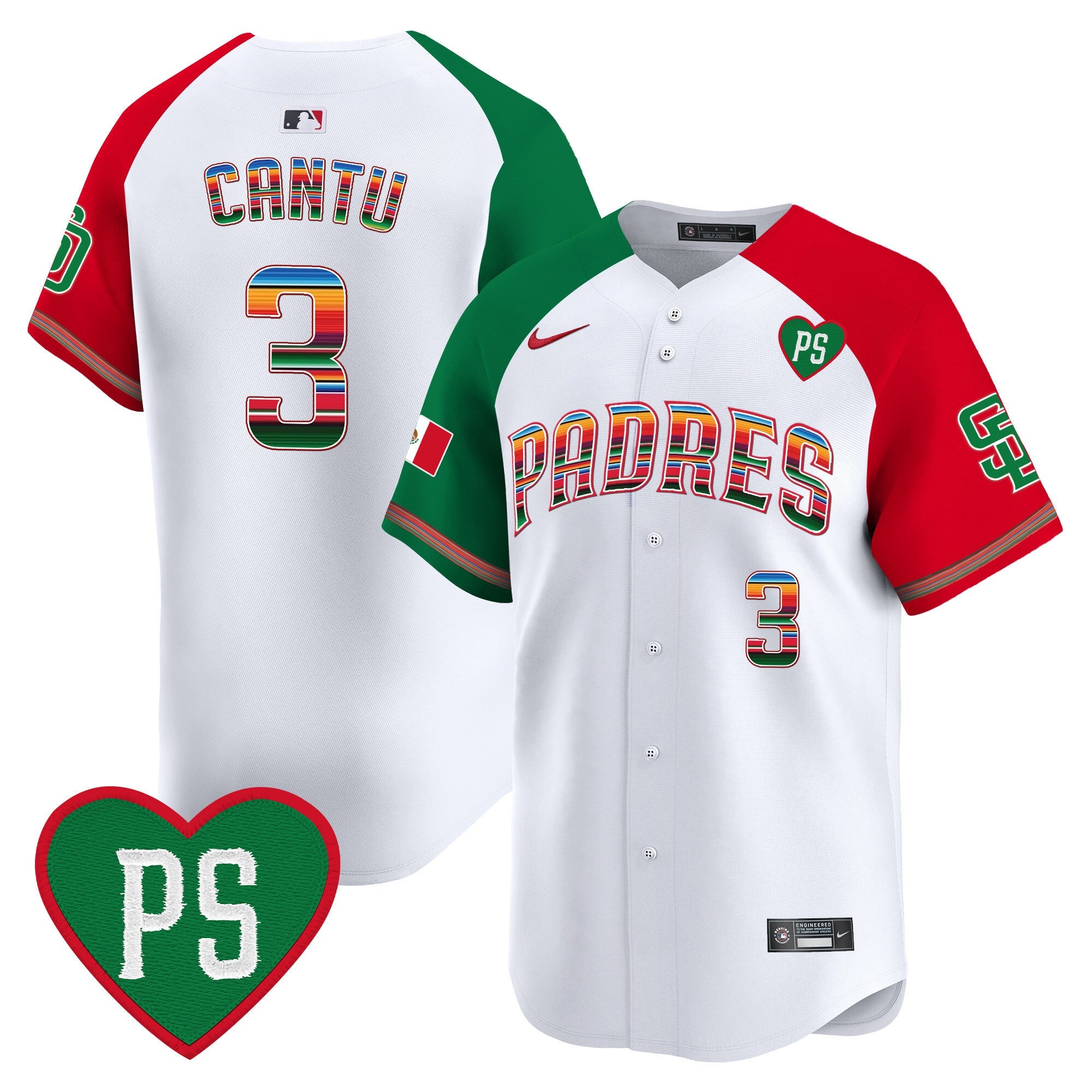 Men’s Mexico “For Peter” Patch Vapor Premier Limited Jersey