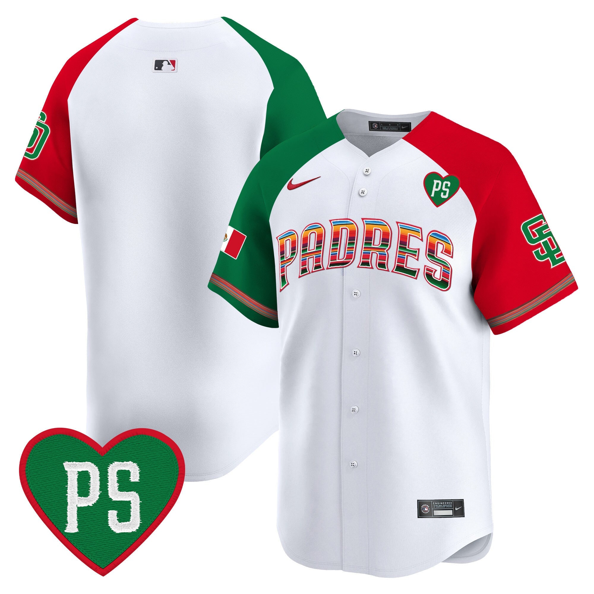 Men’s Mexico “For Peter” Patch Vapor Premier Limited Jersey