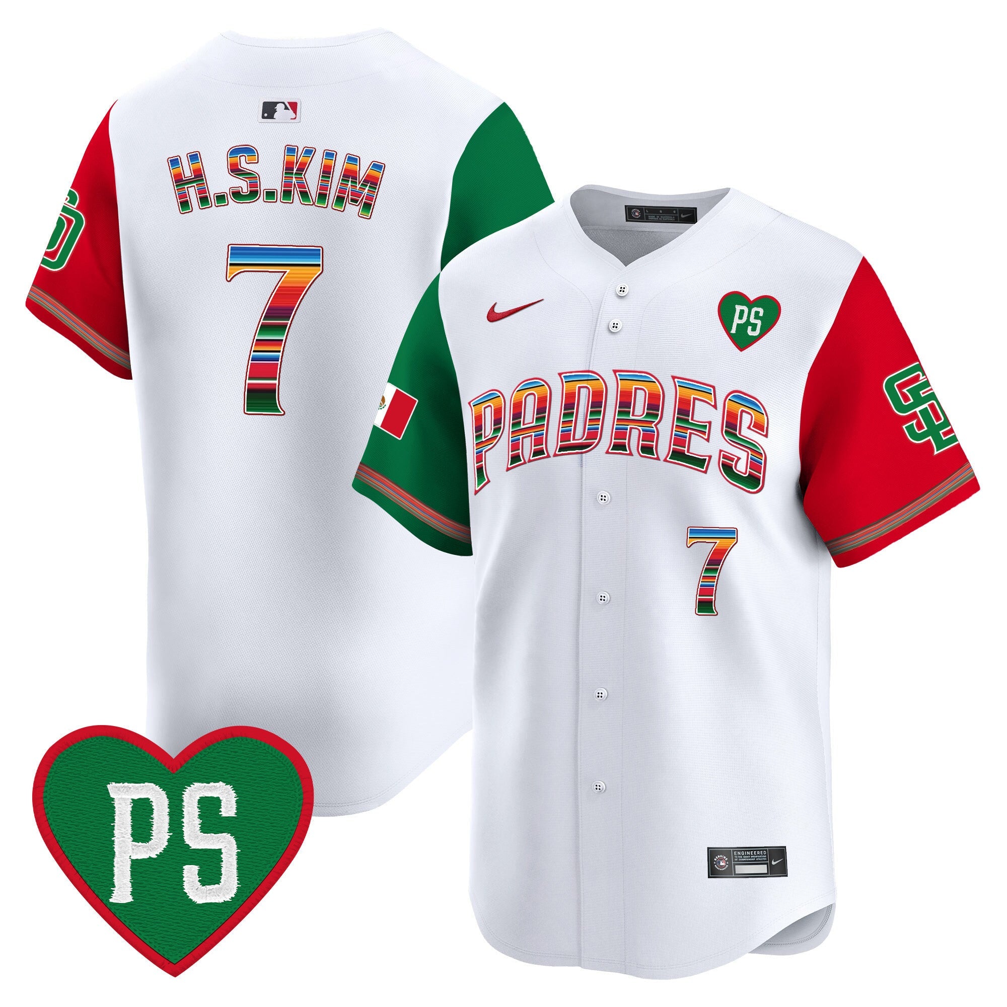 Men’s Mexico “For Peter” Patch Vapor Premier Limited Jersey