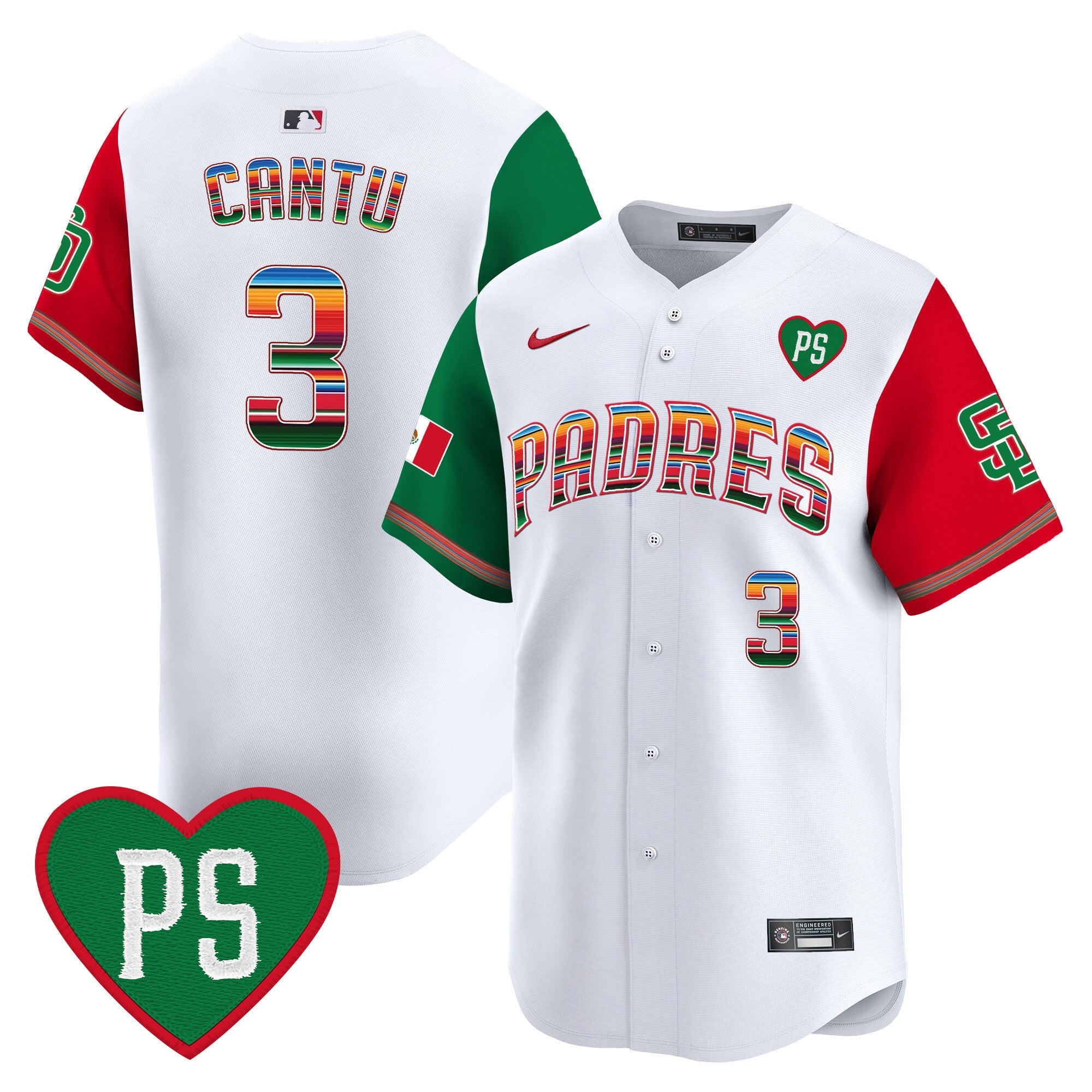 Men’s Mexico “For Peter” Patch Vapor Premier Limited Jersey