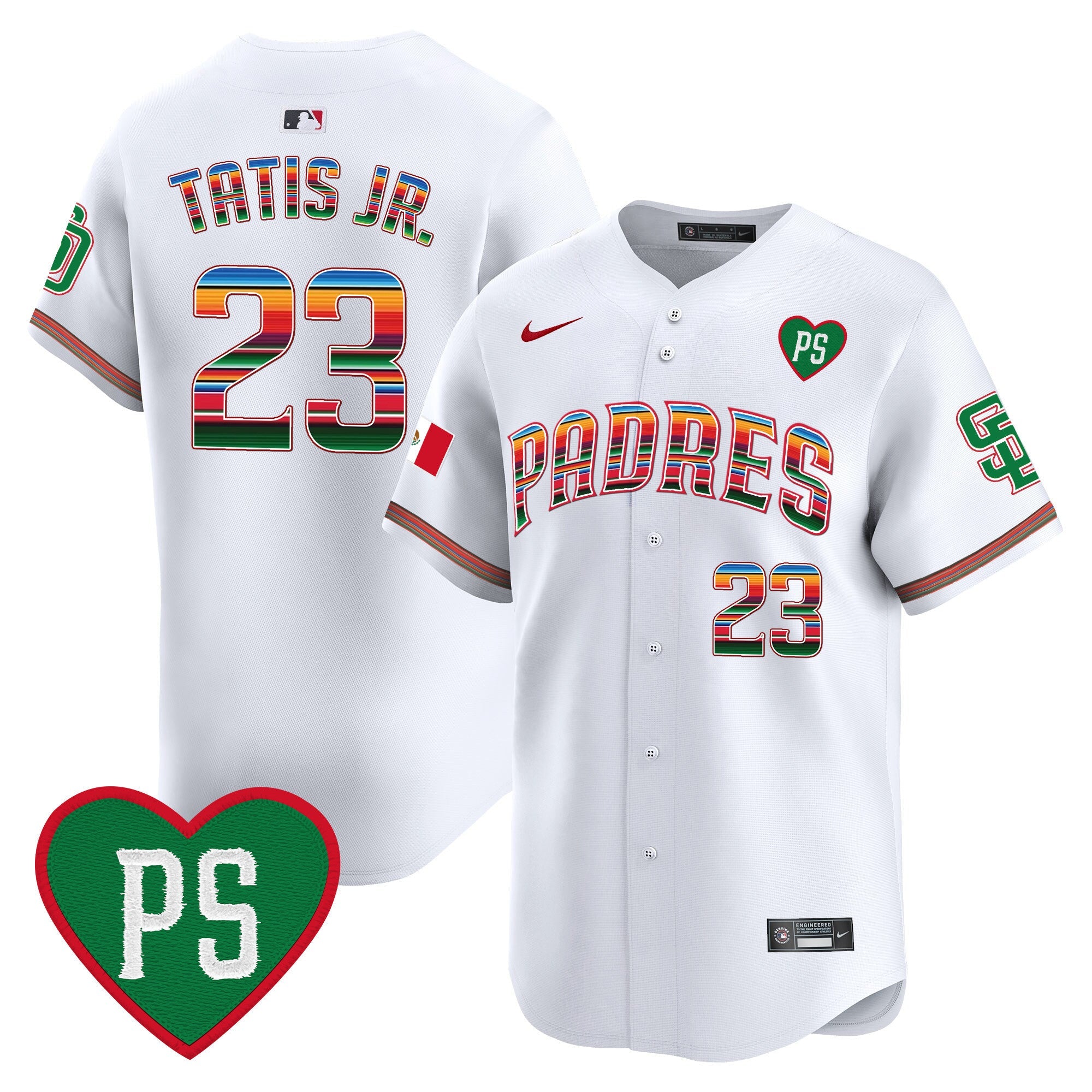 Men’s Mexico “For Peter” Patch Vapor Premier Limited Jersey