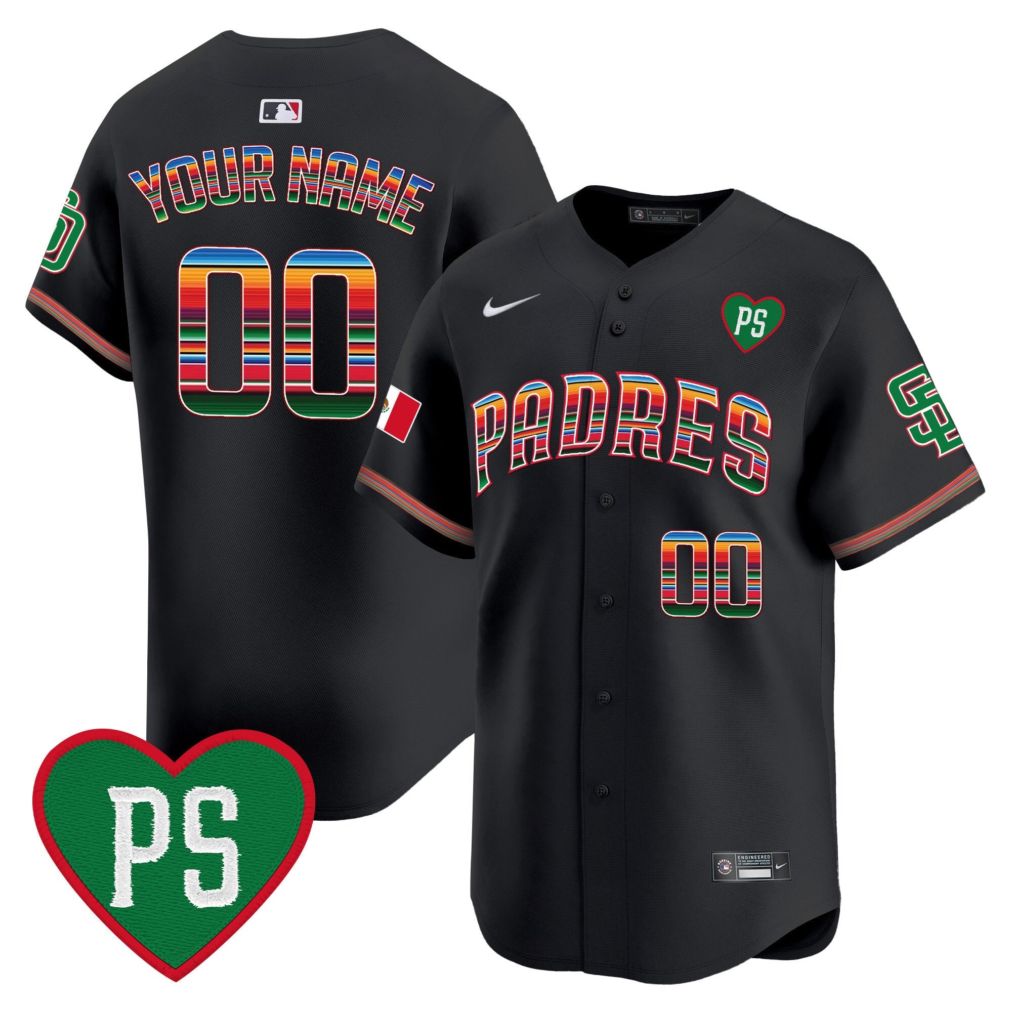 Mexico “For Peter” Patch Vapor Premier Limited Custom Jersey