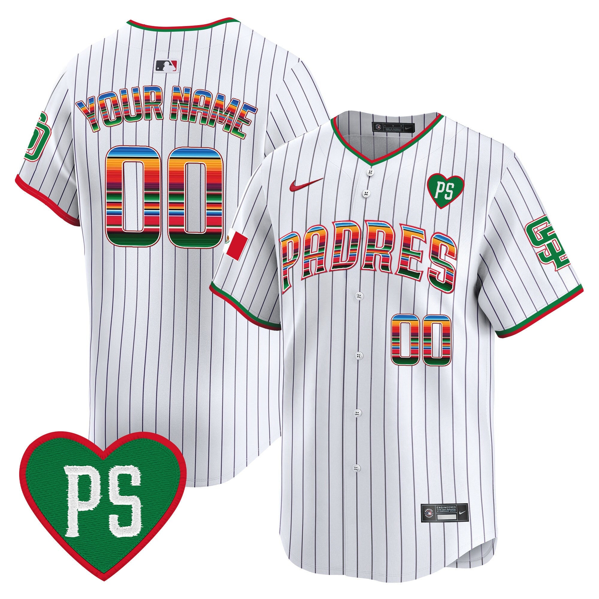 Mexico “For Peter” Patch Vapor Premier Limited Custom Jersey