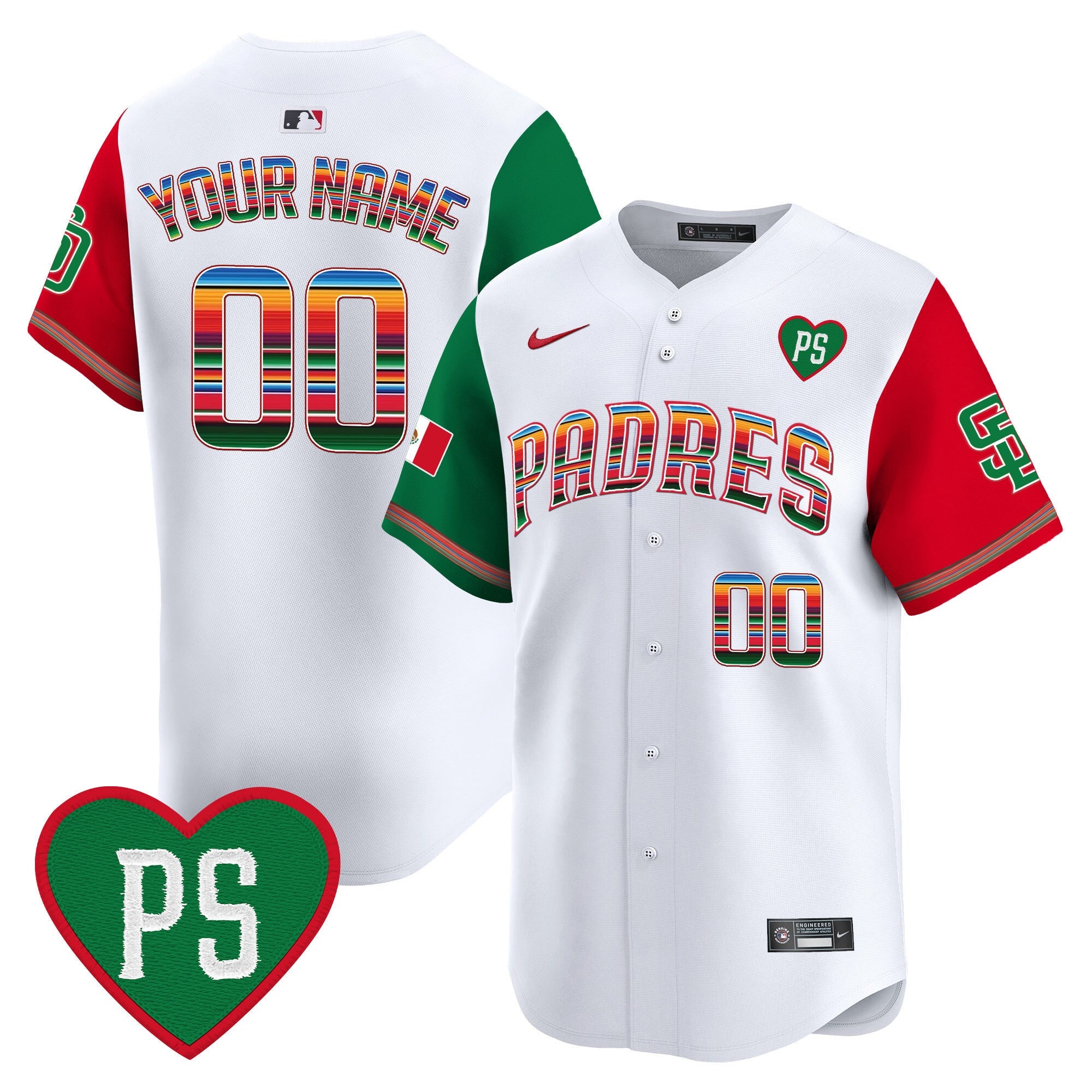 Mexico “For Peter” Patch Vapor Premier Limited Custom Jersey