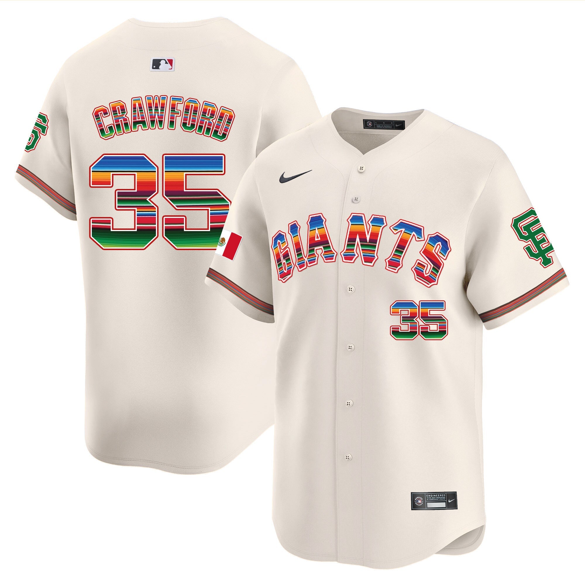 Men’s San Francisco Mexico Vapor Premier Limited Jersey