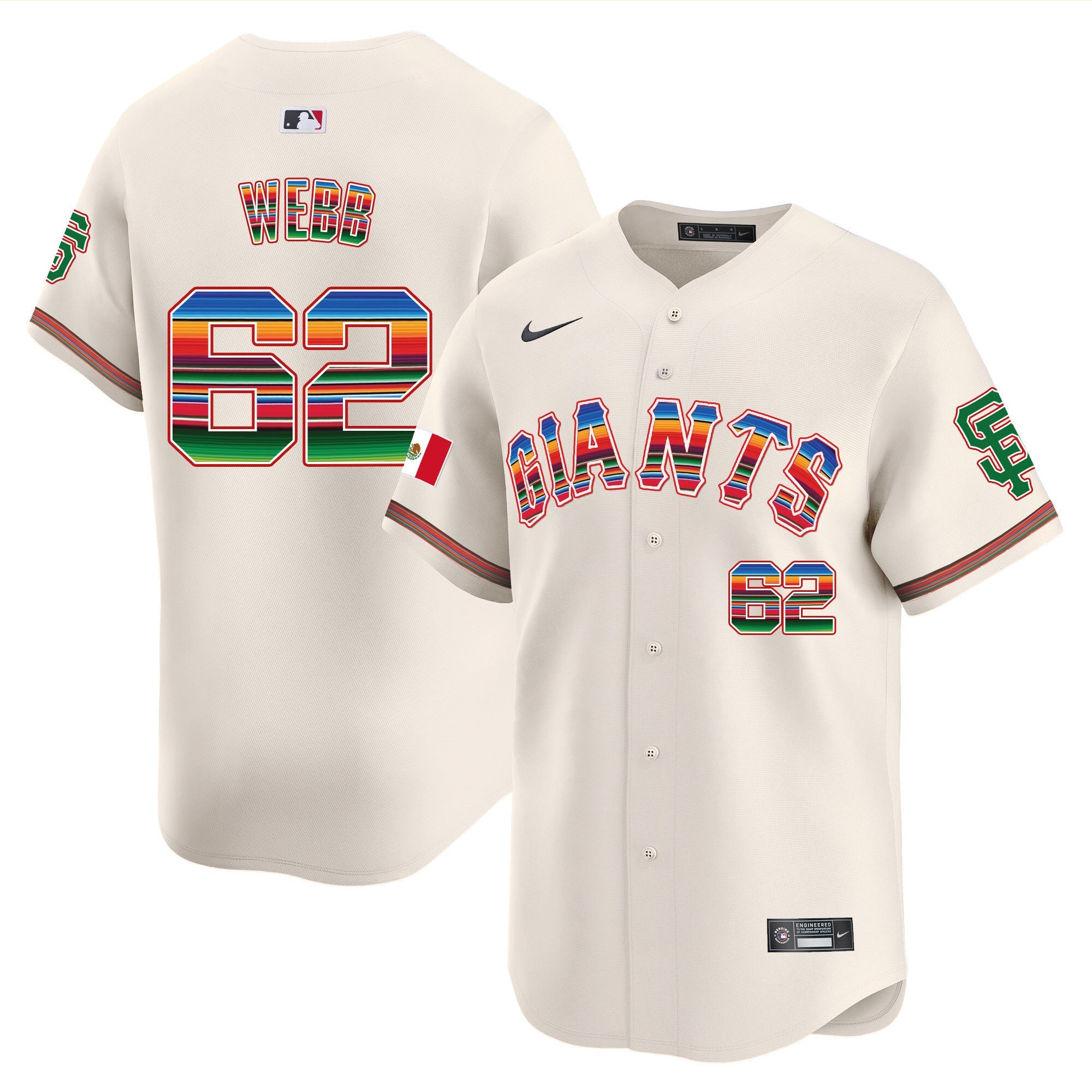 Men’s San Francisco Mexico Vapor Premier Limited Jersey