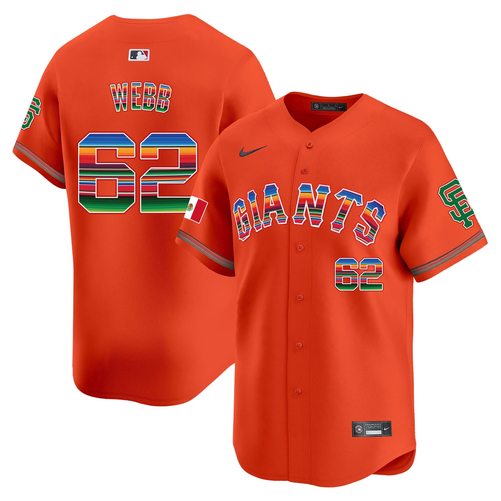 Men’s San Francisco Mexico Vapor Premier Limited Jersey