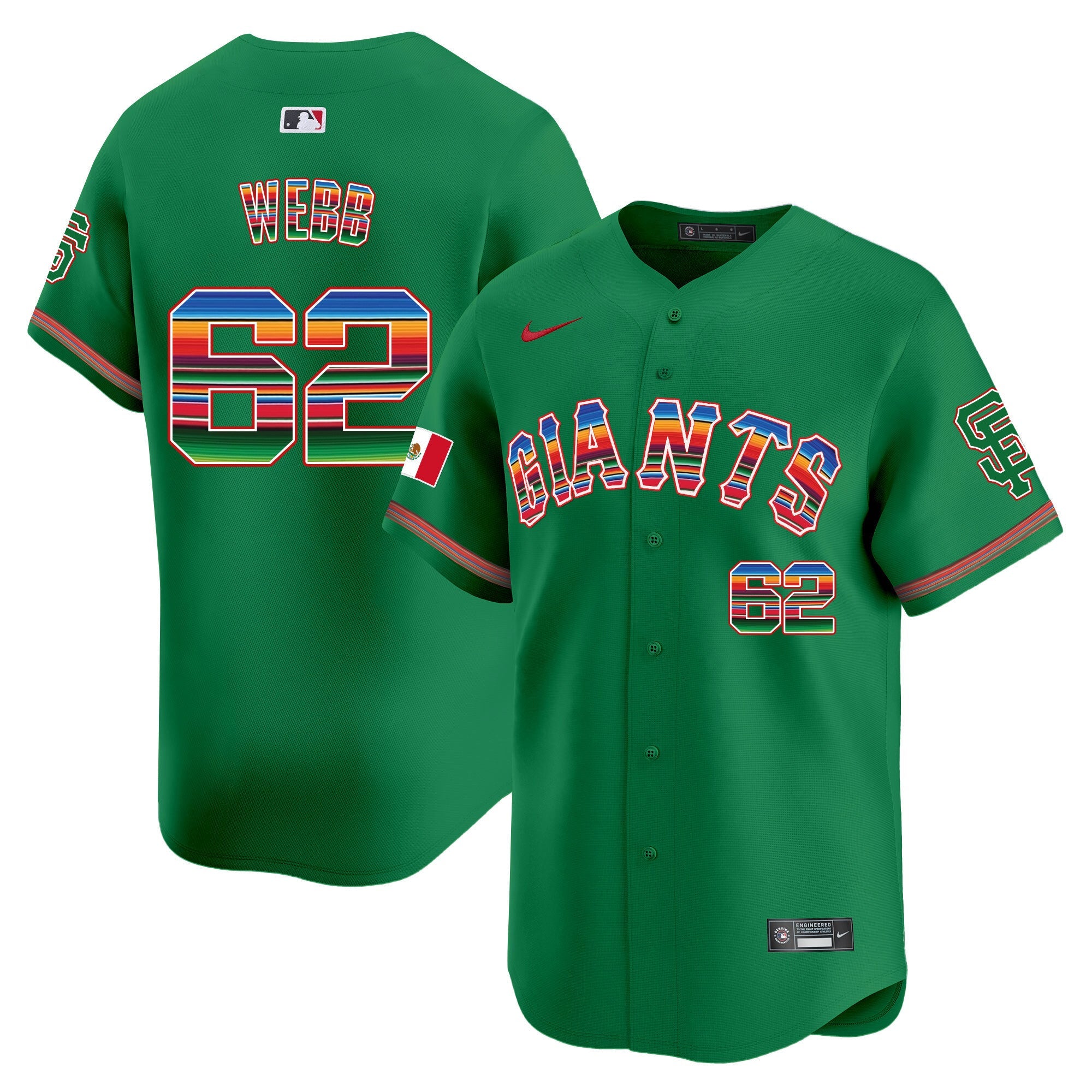Men’s San Francisco Mexico Vapor Premier Limited Jersey