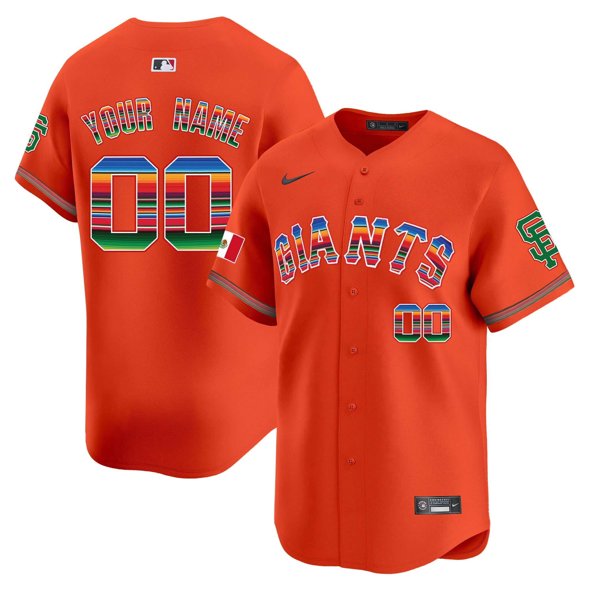 San Francisco Mexico Vapor Premier Limited Custom Jersey