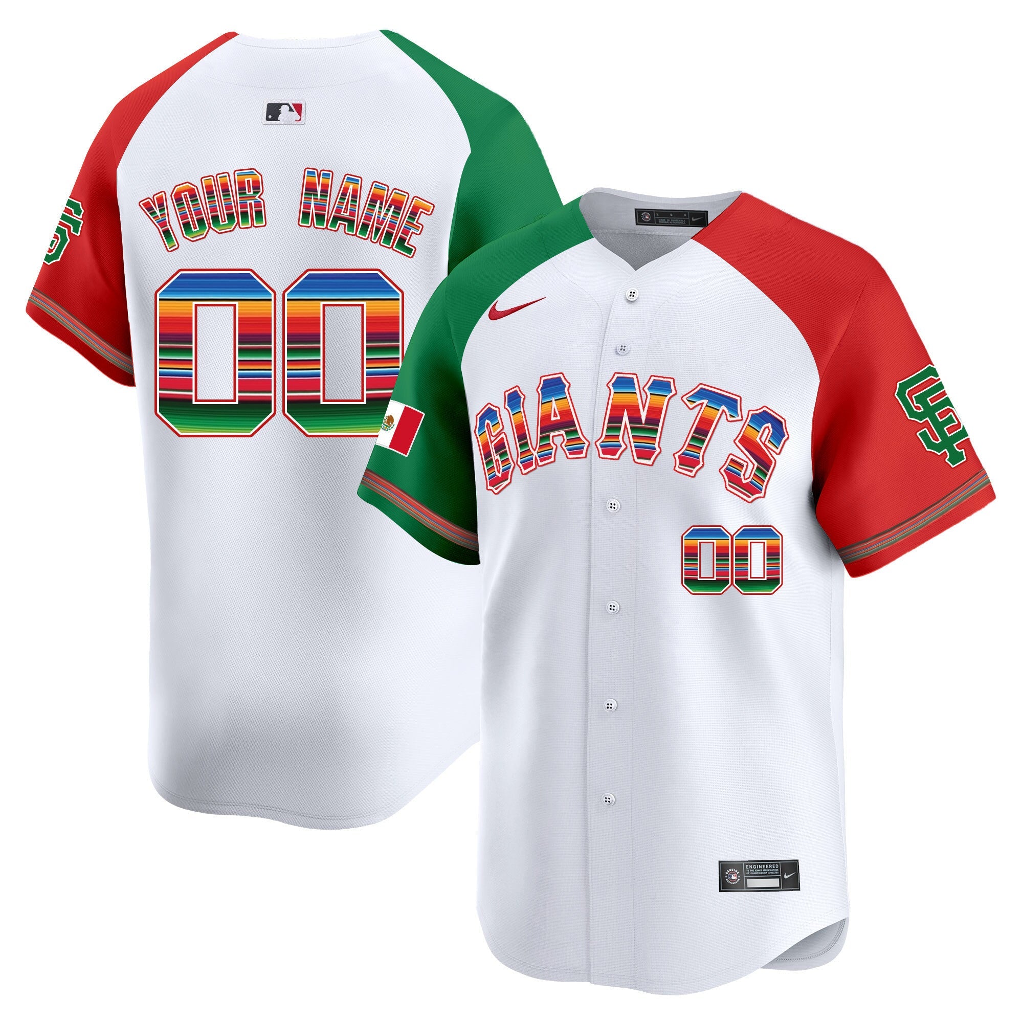 San Francisco Mexico Vapor Premier Limited Custom Jersey