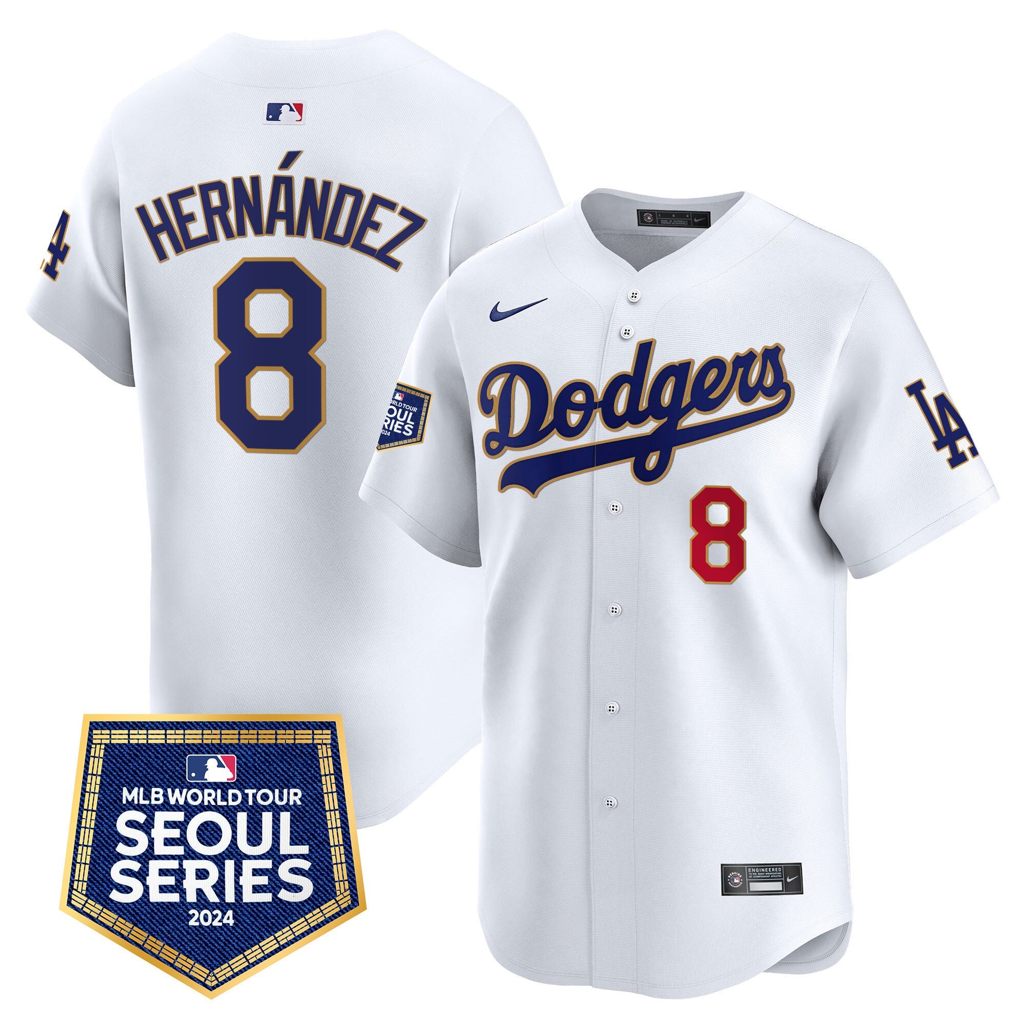 Men’s 2024 World Tour Seoul Series Patch Vapor Premier Limited Jersey
