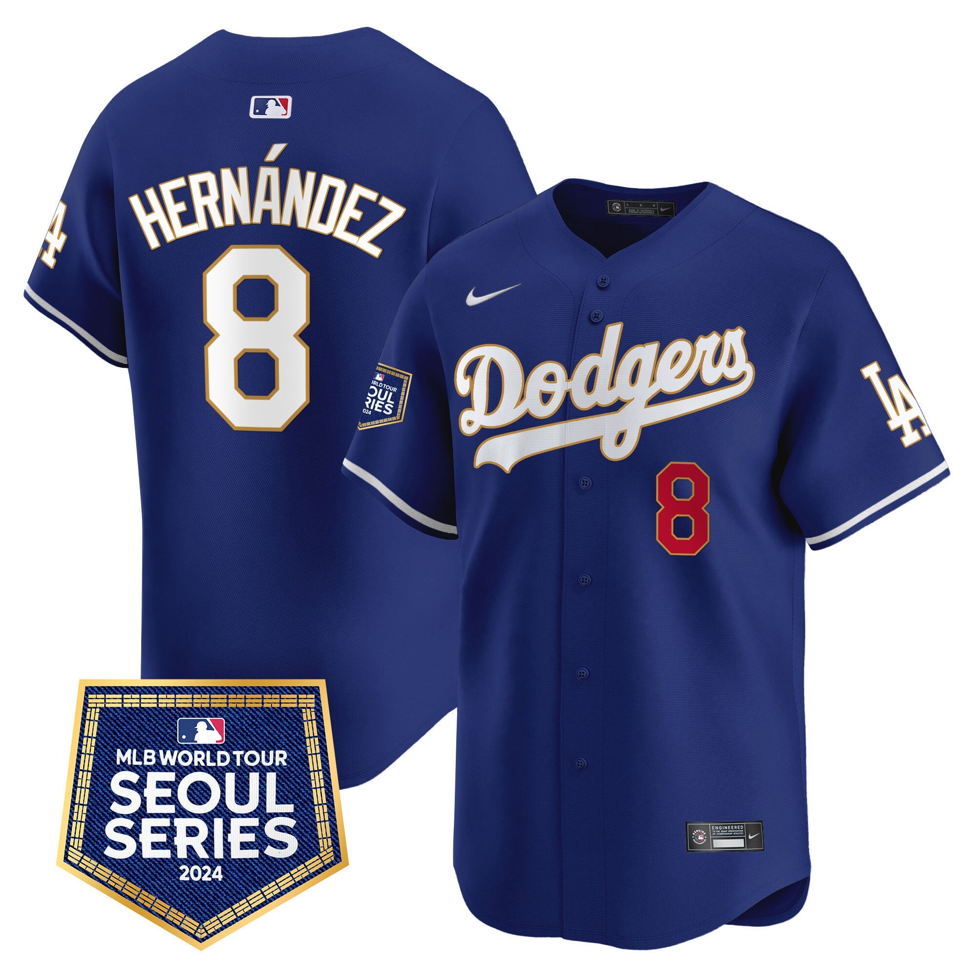 Men’s 2024 World Tour Seoul Series Patch Vapor Premier Limited Jersey