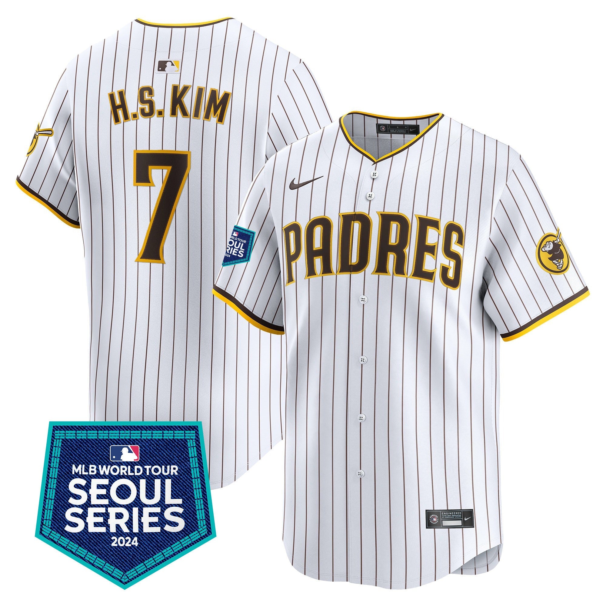 Men’s 2024 World Tour Seoul Series Patch Vapor Premier Limited Jersey
