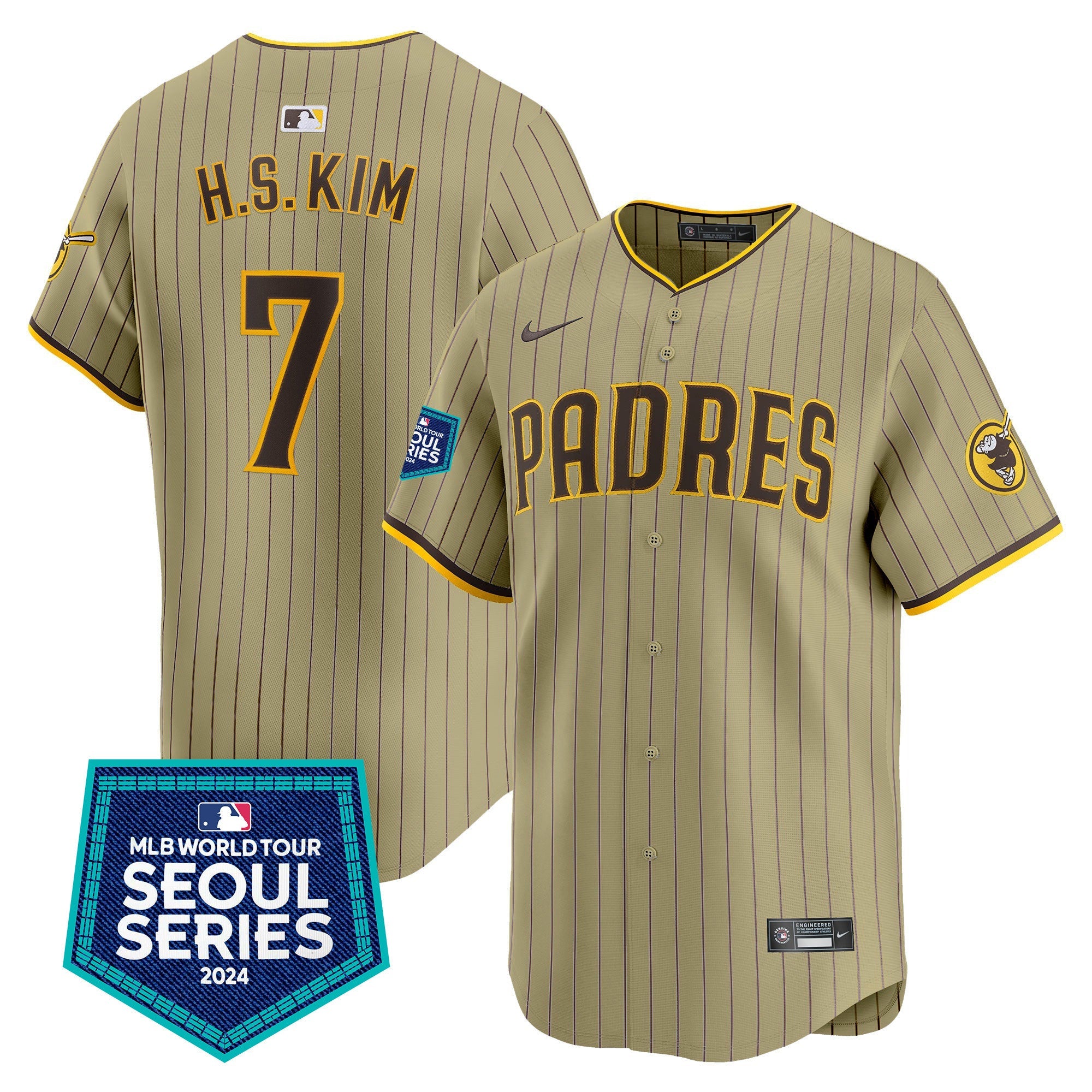 Men’s 2024 World Tour Seoul Series Patch Vapor Premier Limited Jersey