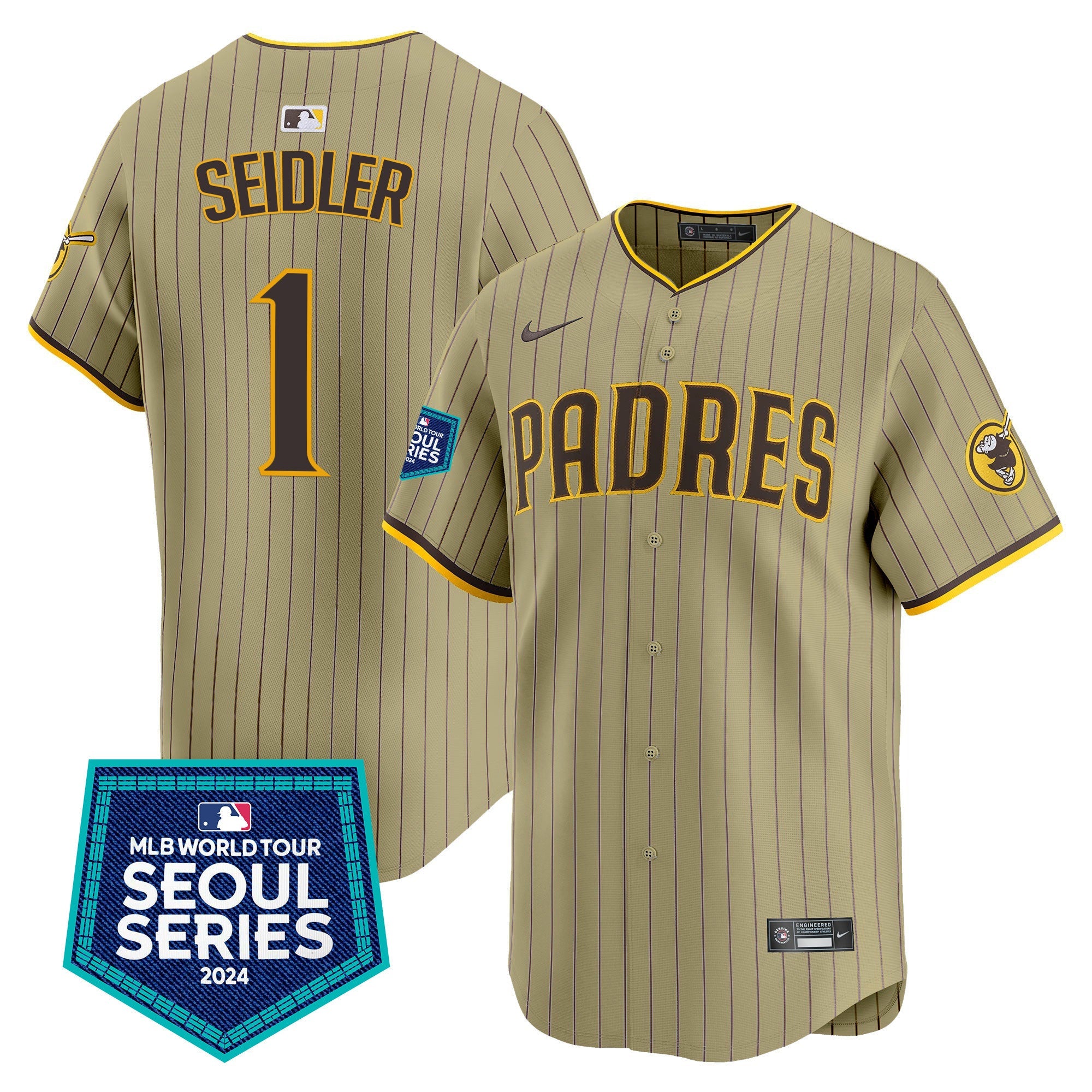 Men’s 2024 World Tour Seoul Series Patch Vapor Premier Limited Jersey