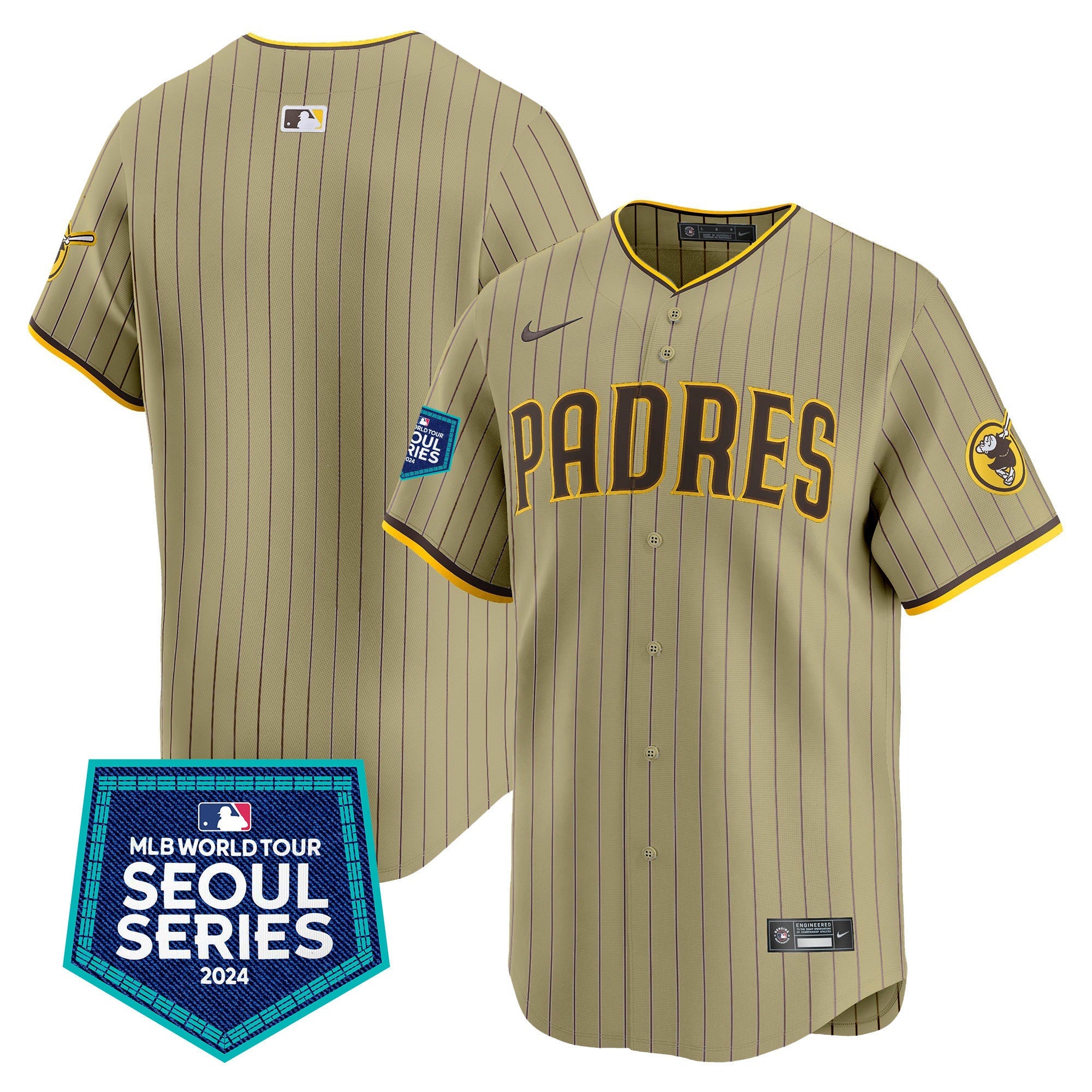 Men’s 2024 World Tour Seoul Series Patch Vapor Premier Limited Jersey