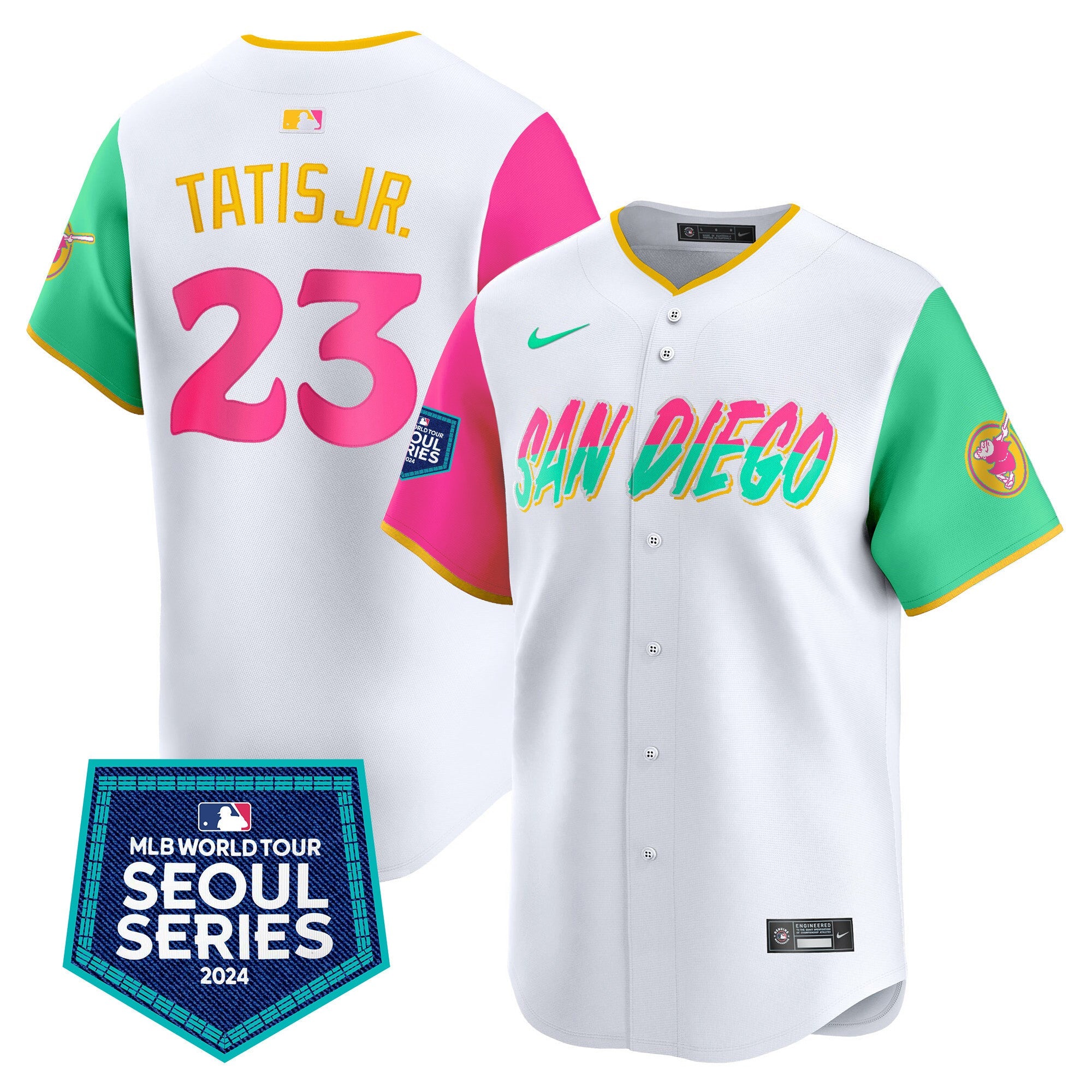 Men’s 2024 World Tour Seoul Series Patch Vapor Premier Limited Jersey