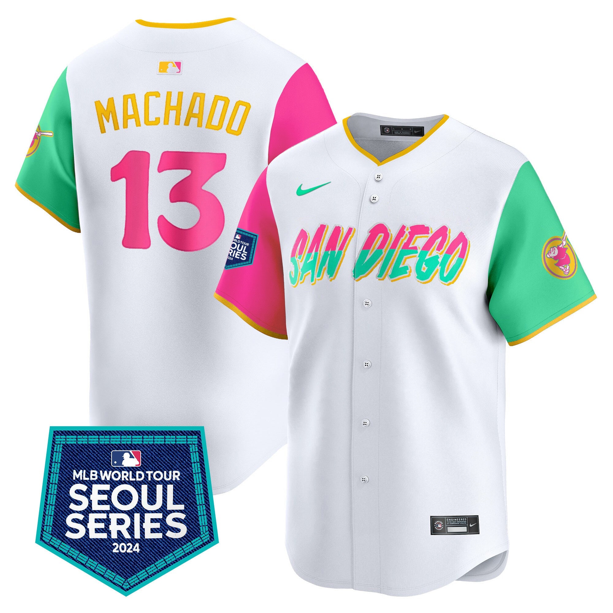 Men’s 2024 World Tour Seoul Series Patch Vapor Premier Limited Jersey